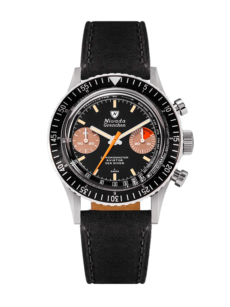 Nivada Grenchen Orange Boy INTER.BEZEL - Manual