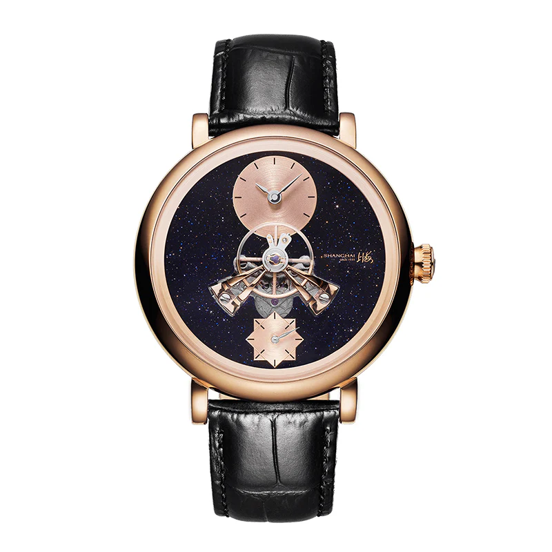 Shanghai Watch Shanghai Sky Dome 40mm Watch - Starry Dial Champagne
