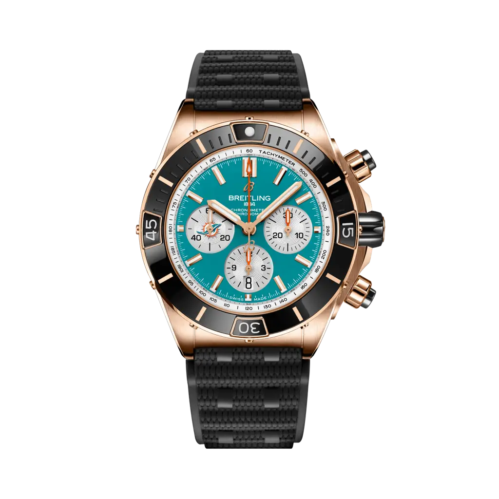Breitling Super Chronomat B01 Chronograph 44 NFL Miami Dolphins