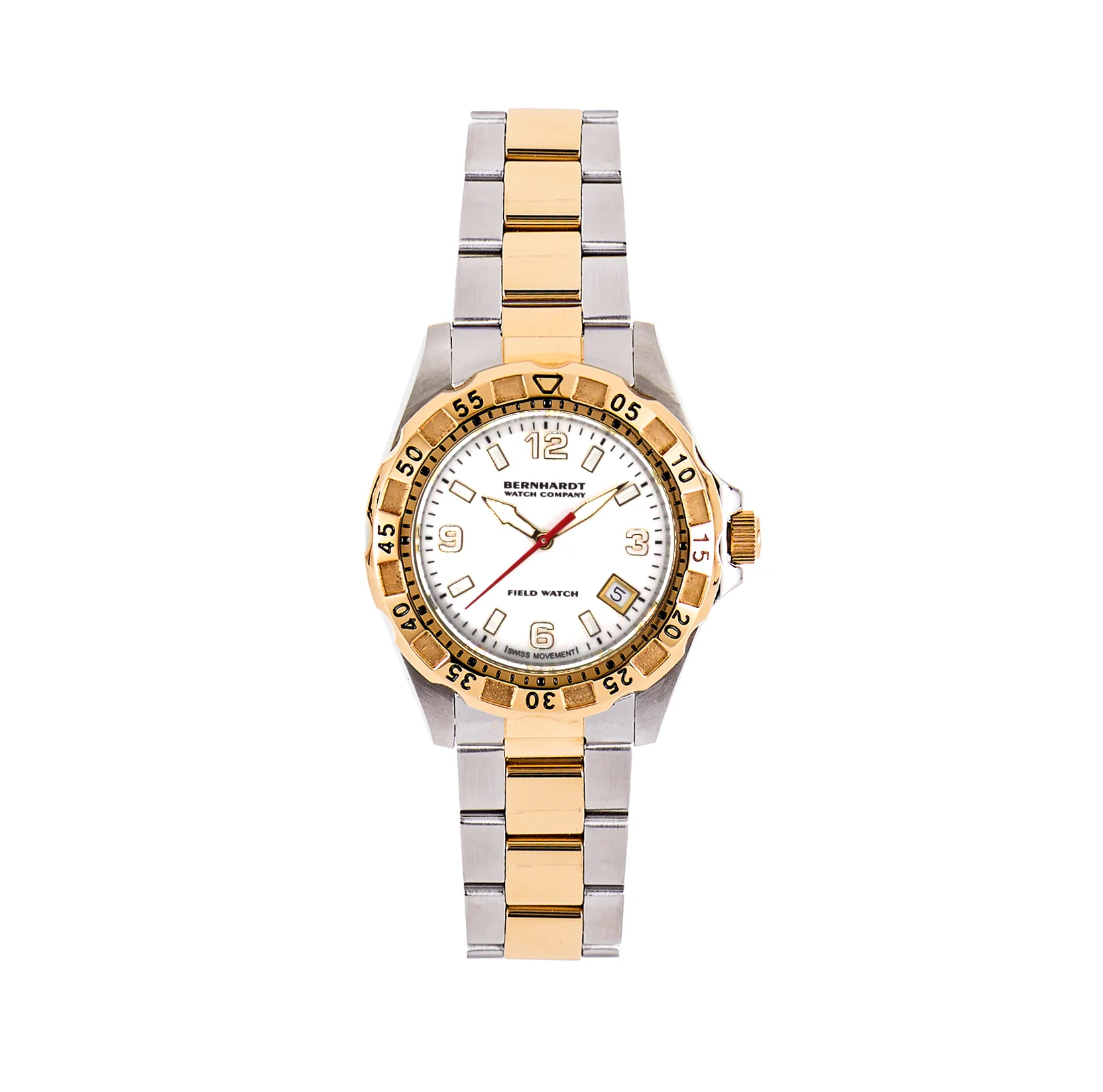 Bernhardt Watch Company Field Diver - White/Gold