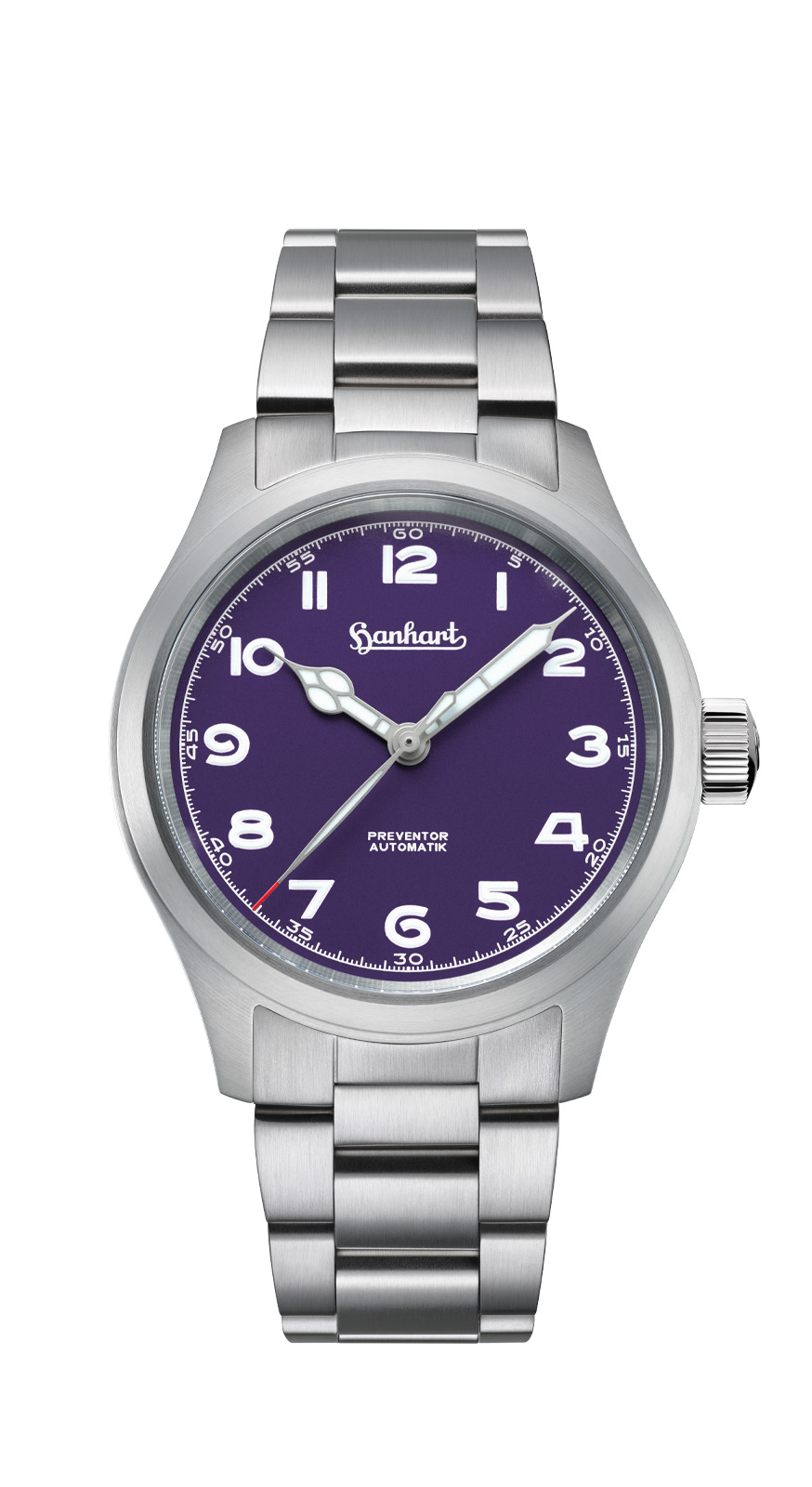 Hanhart Preventor HD12™ «Silk Purple», 39 mm