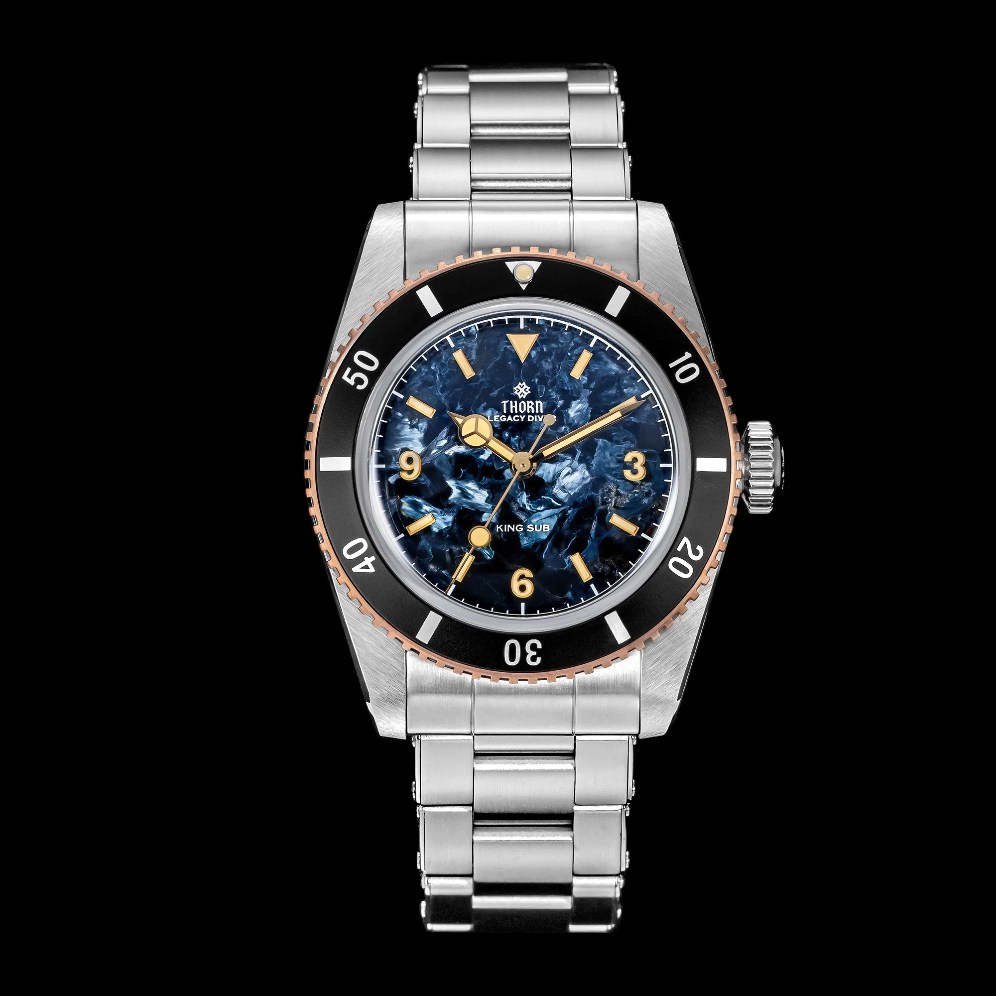 Thorn Thorn 37mm SW200 Automatic Dive Watch T027 Pietersite Dial