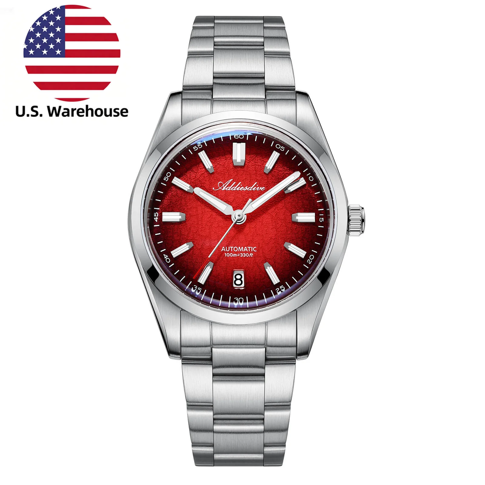 Addiesdive U.S. Warehouse -Addiesdive 39mm Luxury NH35 Automatic Watch AD2091
