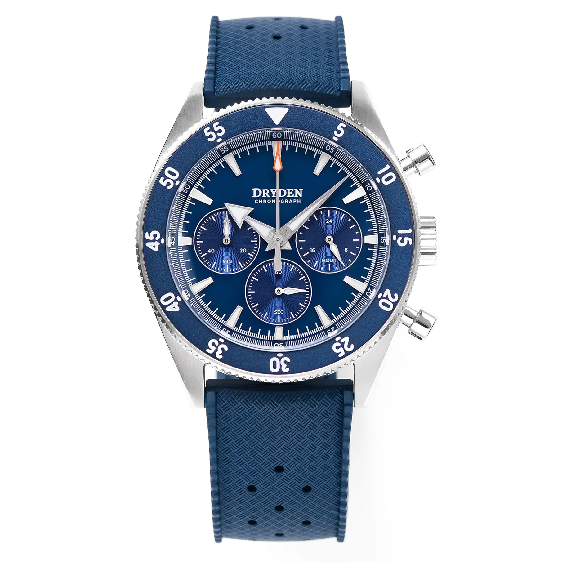 Dryden Watch Company Dryden Chrono Diver Series 1 - Midnight Blue