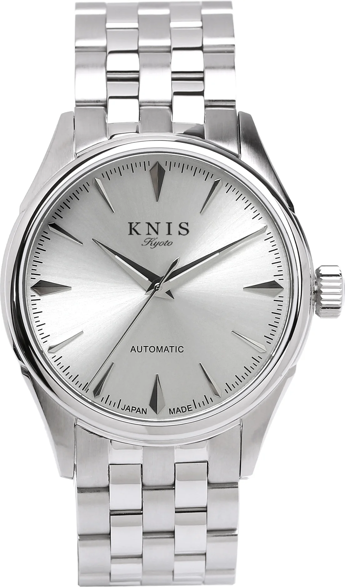 KNIS KNIS Automatic Sunray Dial White Silver KN001-WH