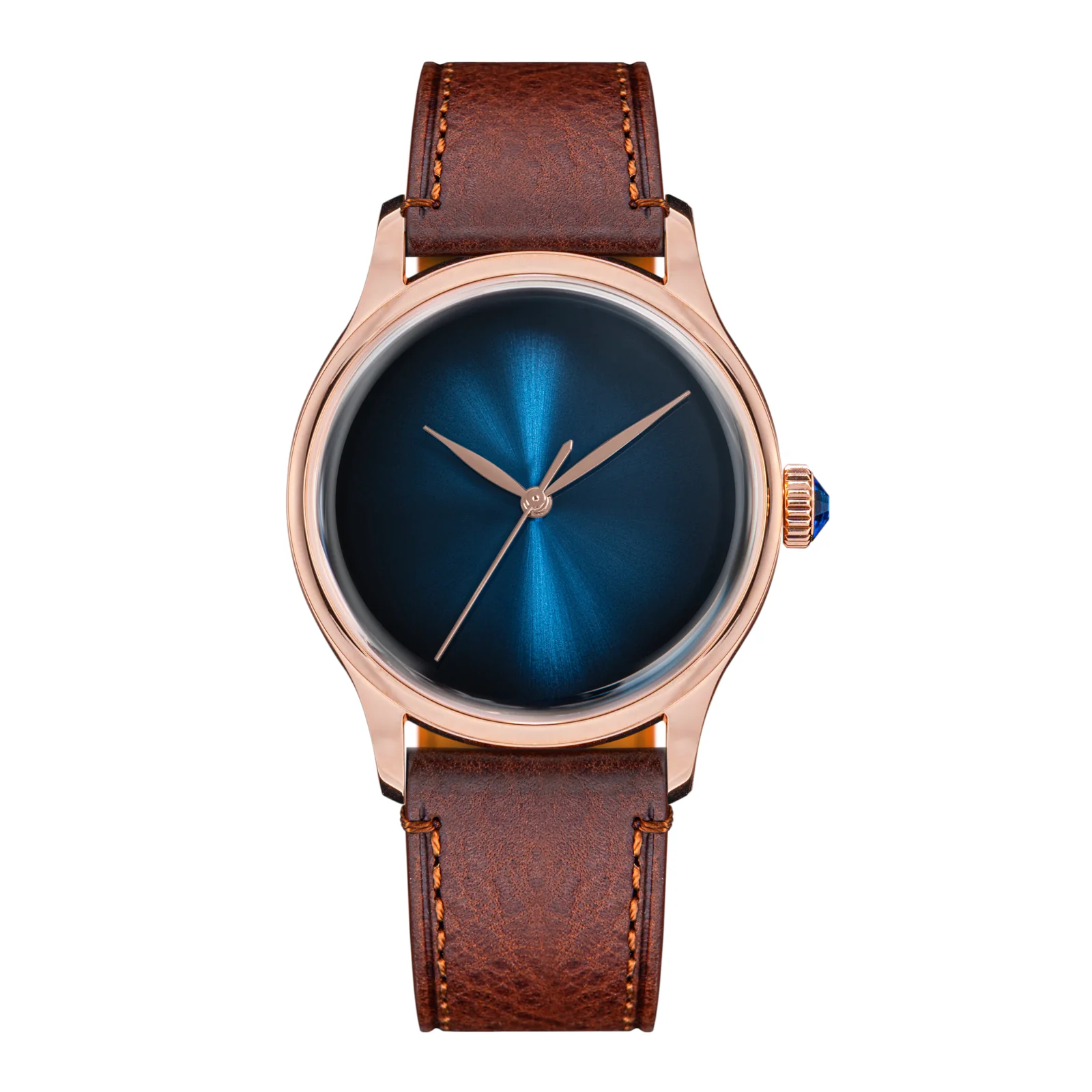 Sugess Heritage S455 Blue Dial Rose Gold Automatic