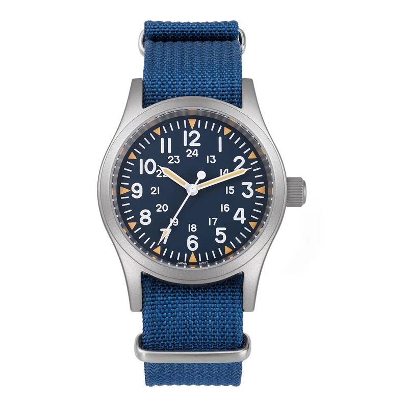 Militado Militado VH31 Vintage Military Watch ML05 Blue Dial