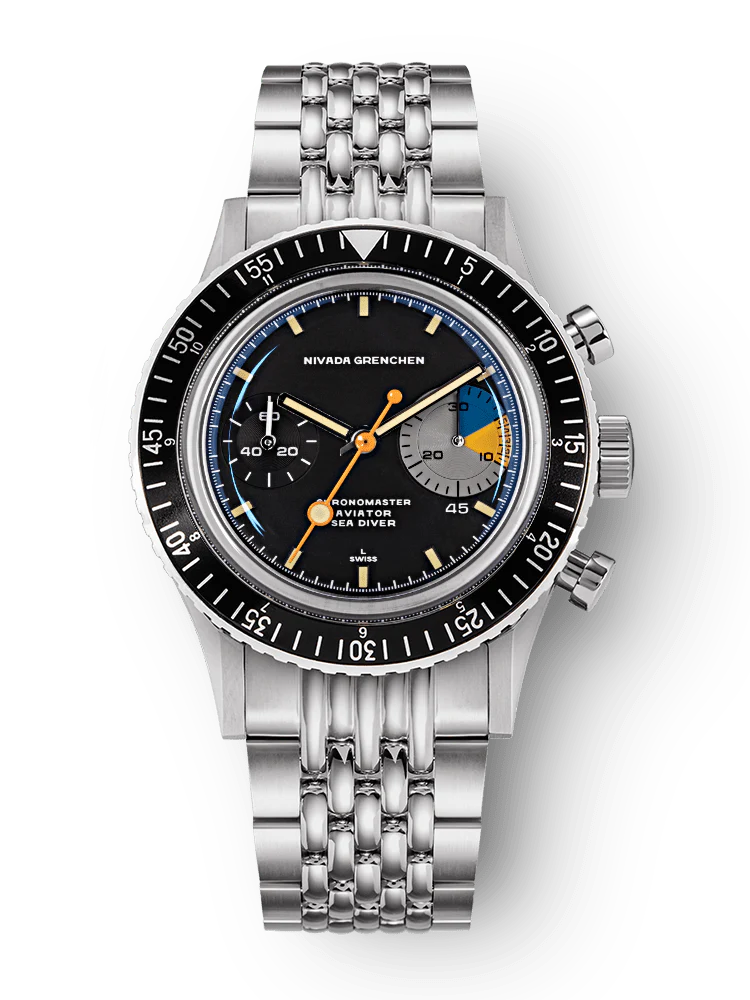 Nivada Grenchen CHRONOMASTER VALJOUX 23 BIG EYE