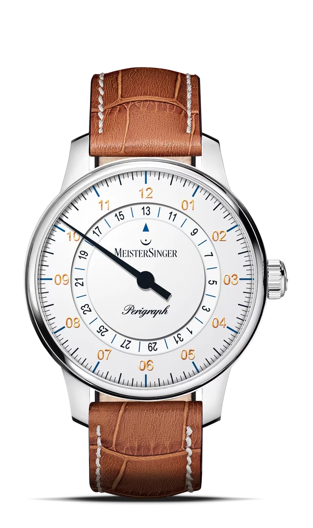 MeisterSinger Perigraph 38mm – Weiß