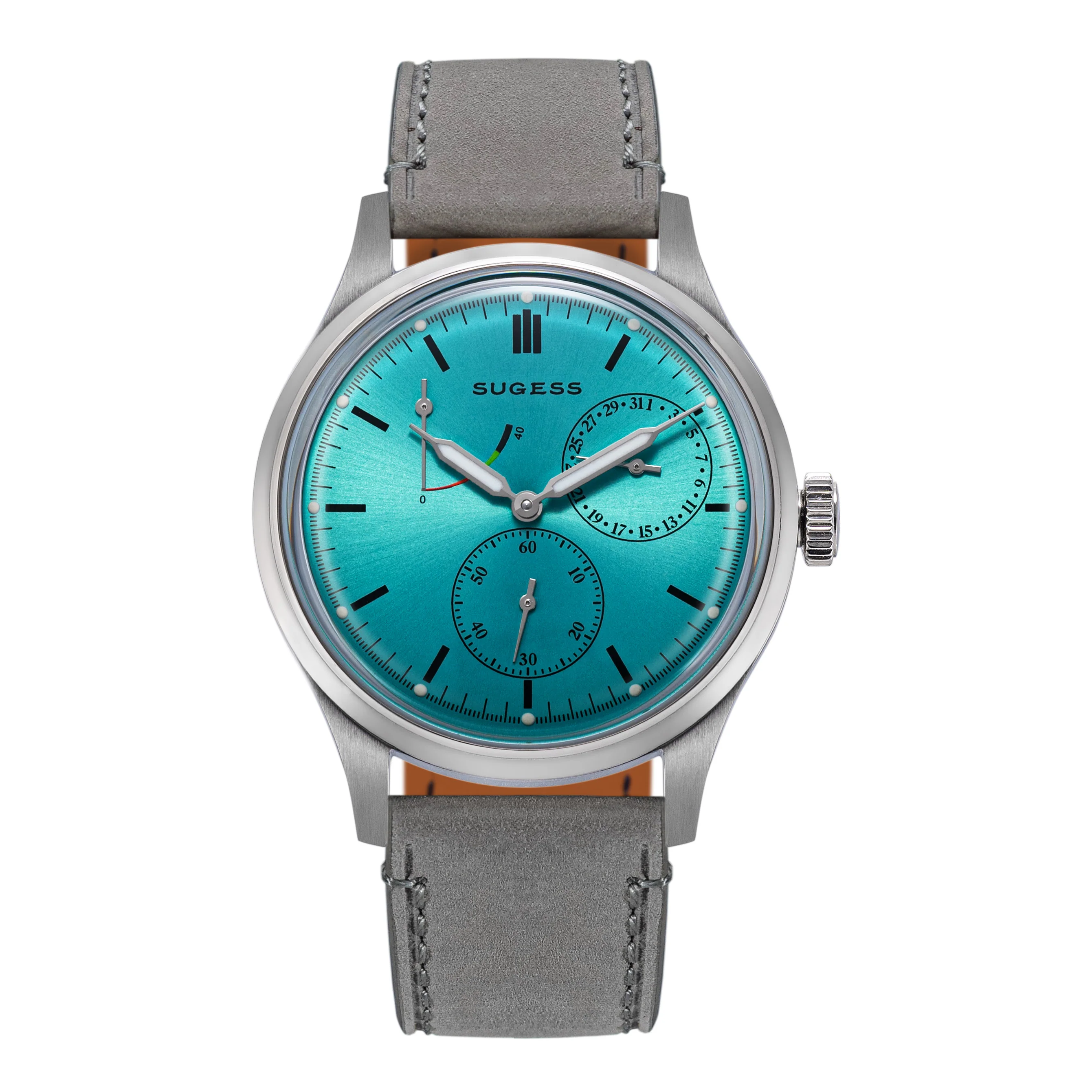 Sugess Sugess S458 Light Blue Dial Stainless-Steel Automatic