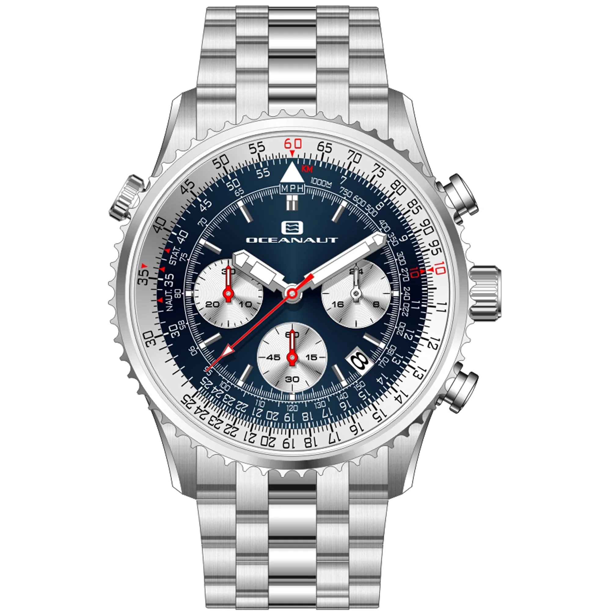 Egard Watch Company Oceanaut Men's Flight