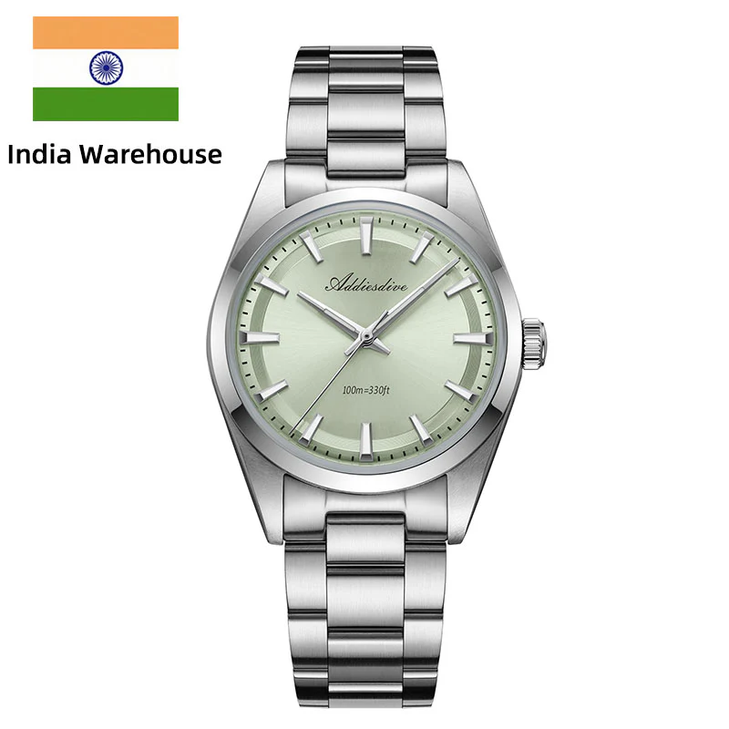 Addiesdive ★India Warehouse★ADDIESDIVE 36mm Luxury VH31 Quartz Watch AD2066