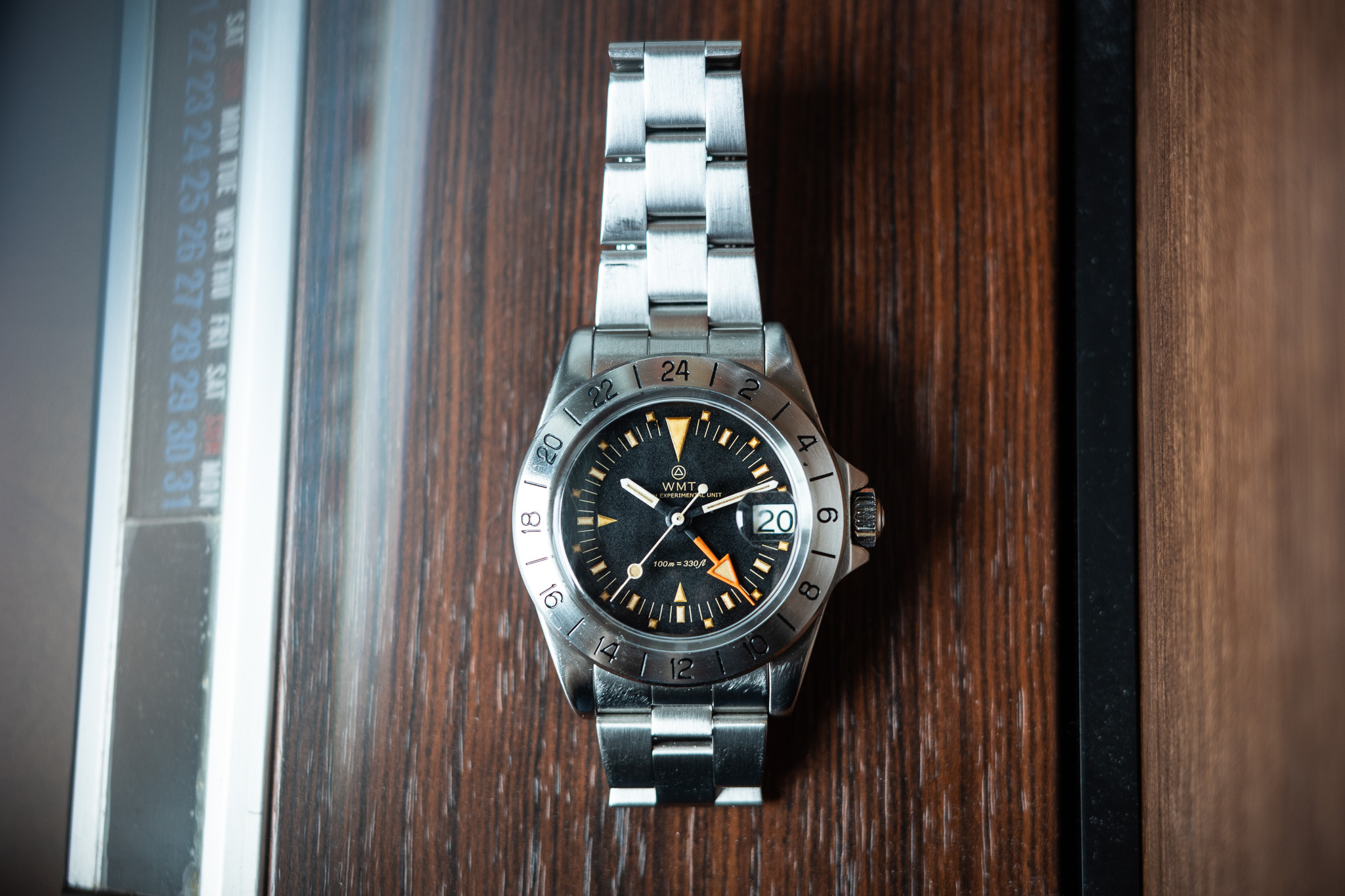 WMT Watches Ember MKII – Black dial / Aged