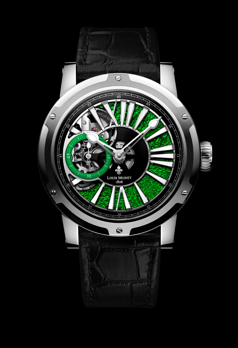 Louis Moinet Metropolis Magic Green LM-45.10.31