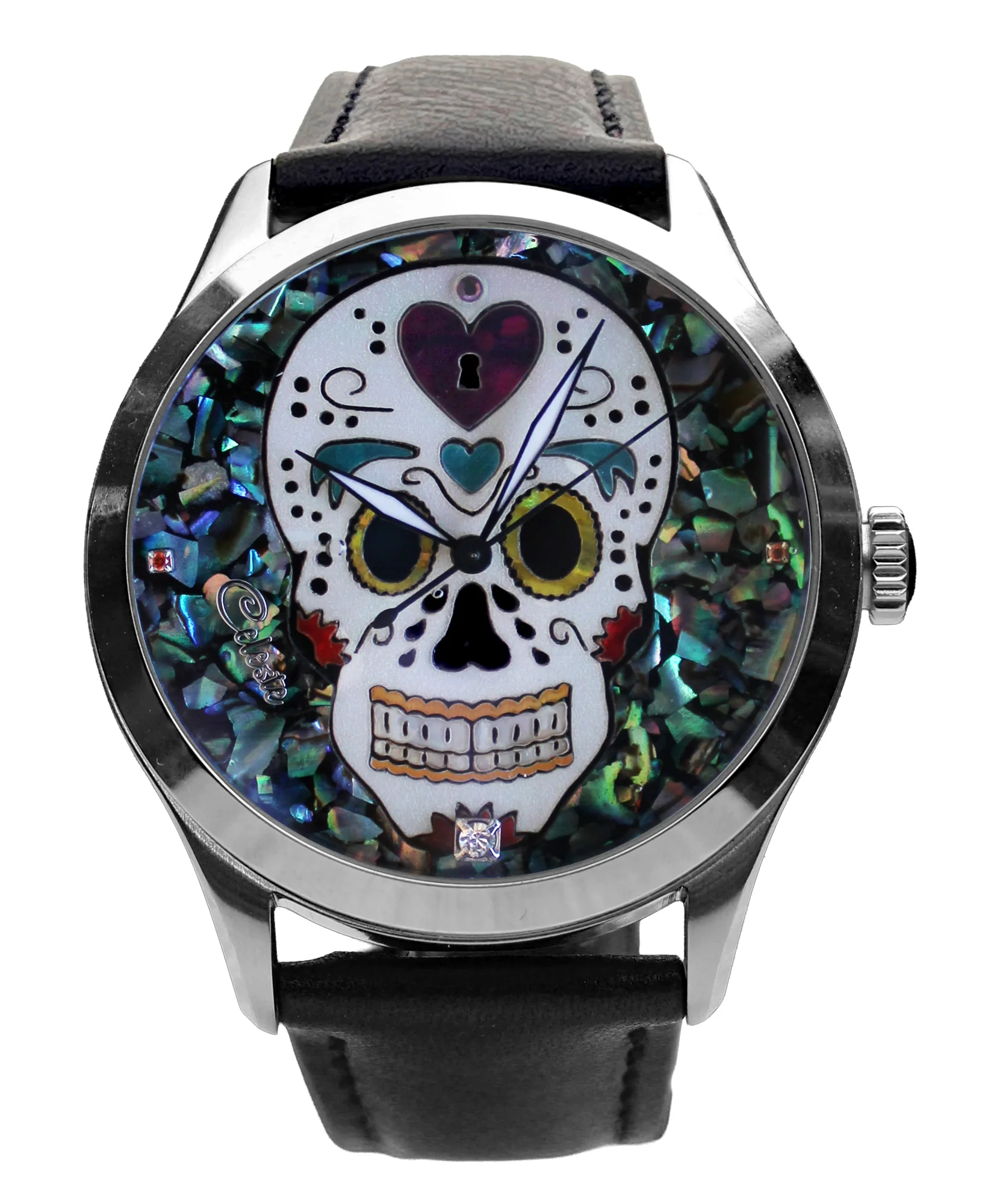 Celeste Watch Company Sugar Skull - 42mm Swiss Automatic