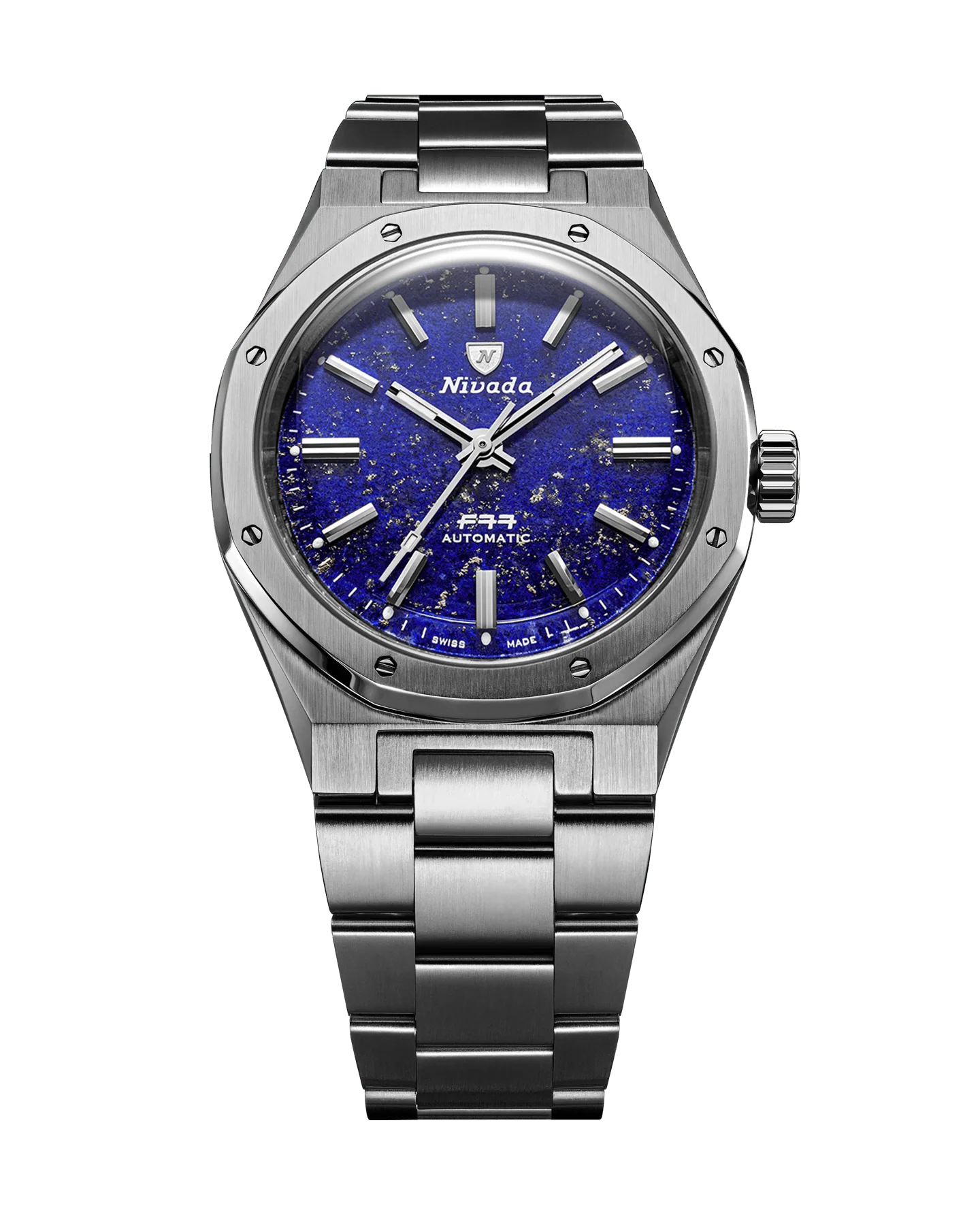Nivada Grenchen F77 TITANIUM LAPIS LAZULI MK1 - 37MM