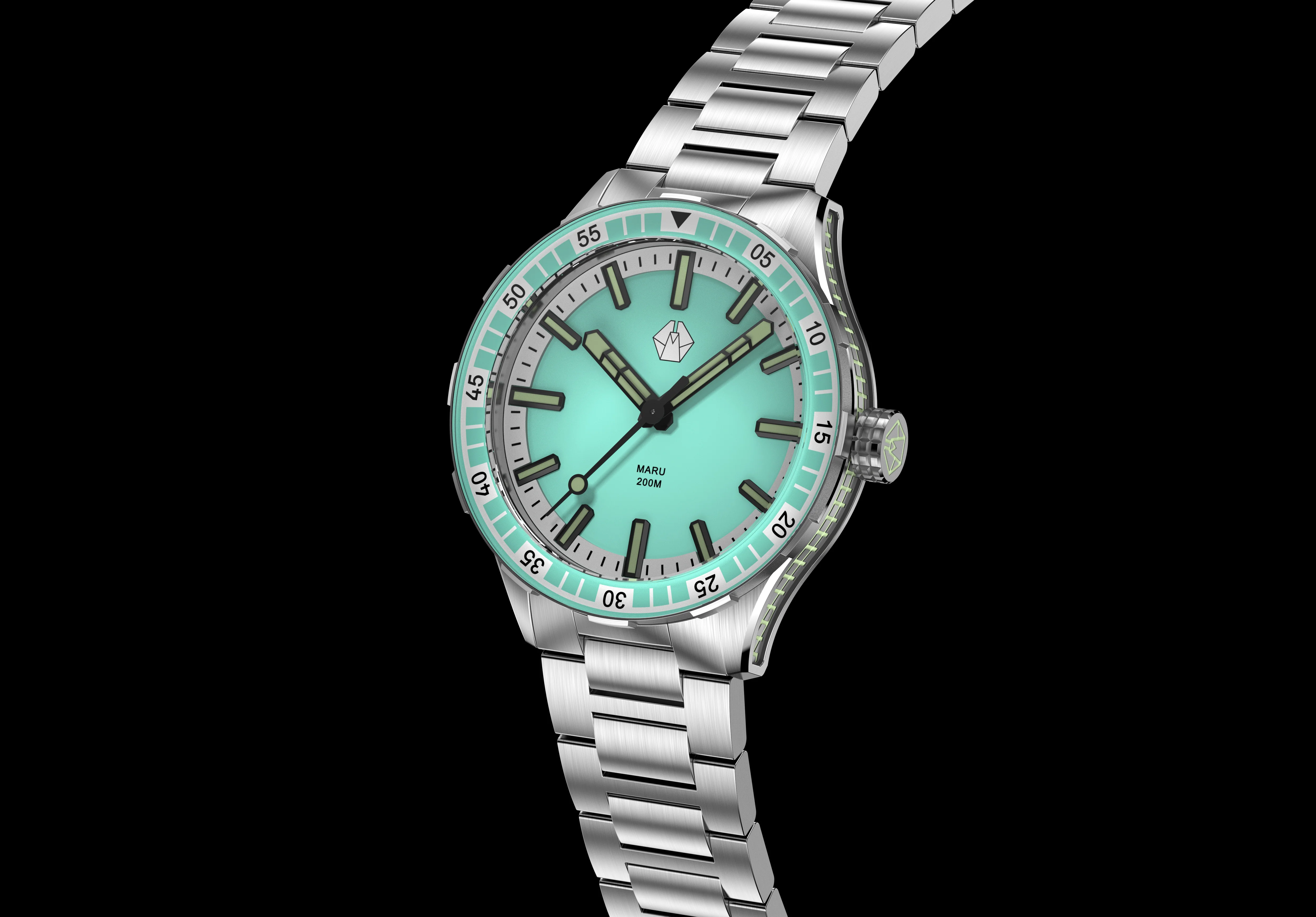 Ikigai Watches Maru Fresh Mint Sapphire