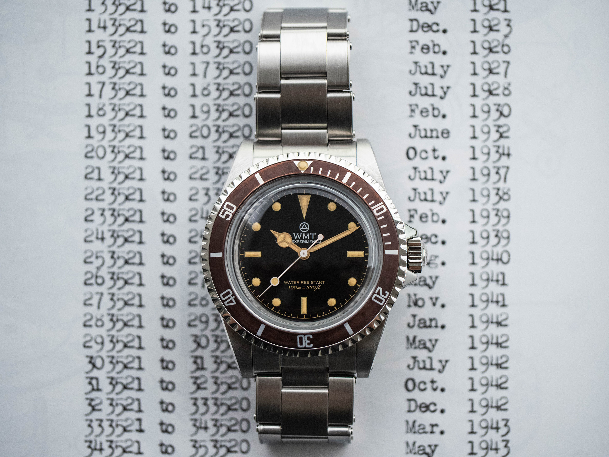 WMT Watches Royal Marine – Interchangeable Bezel
