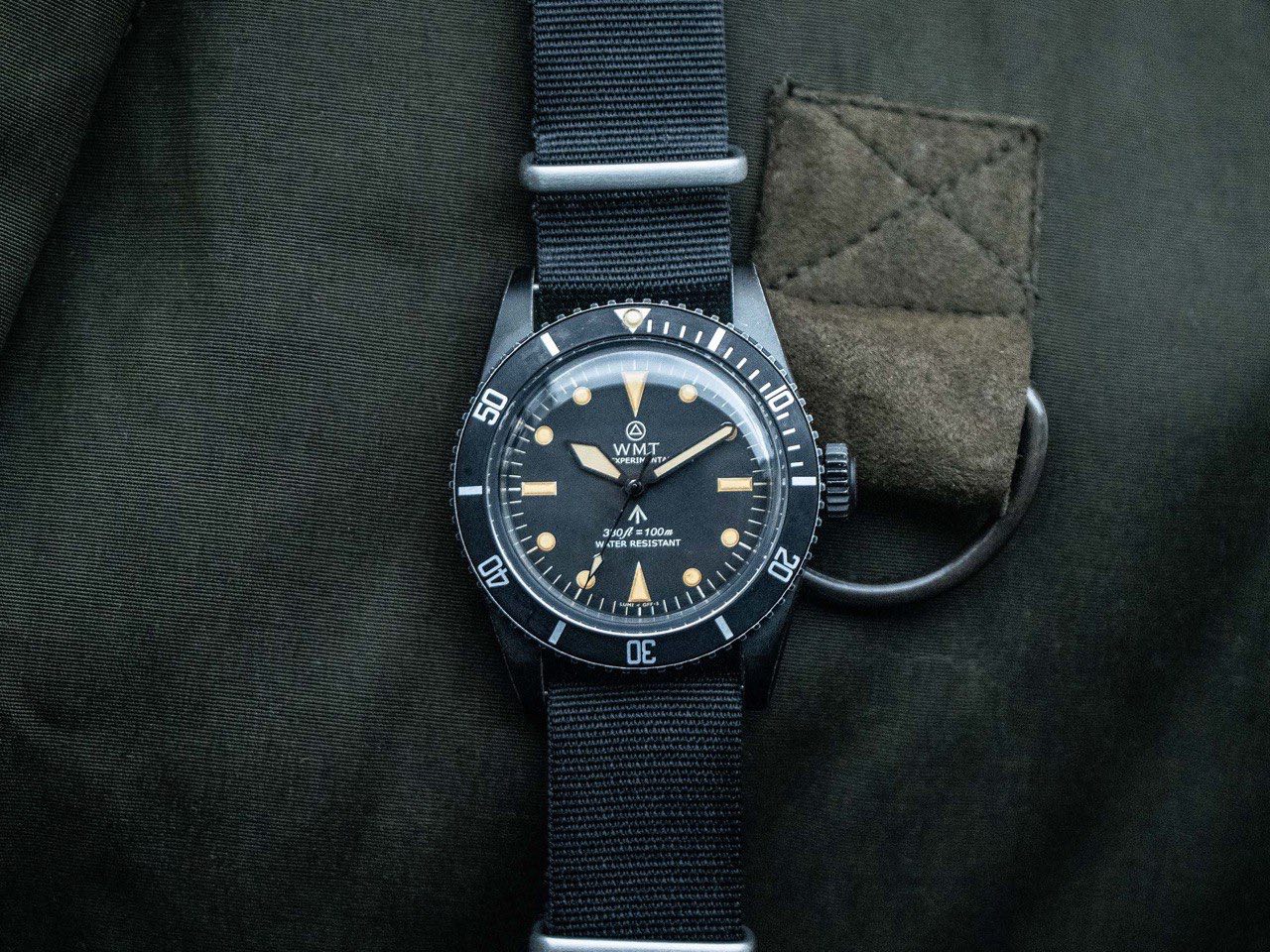 WMT Watches Sea Diver – Royal Navy / Black Edition ( Aged ) Limited 50 pc