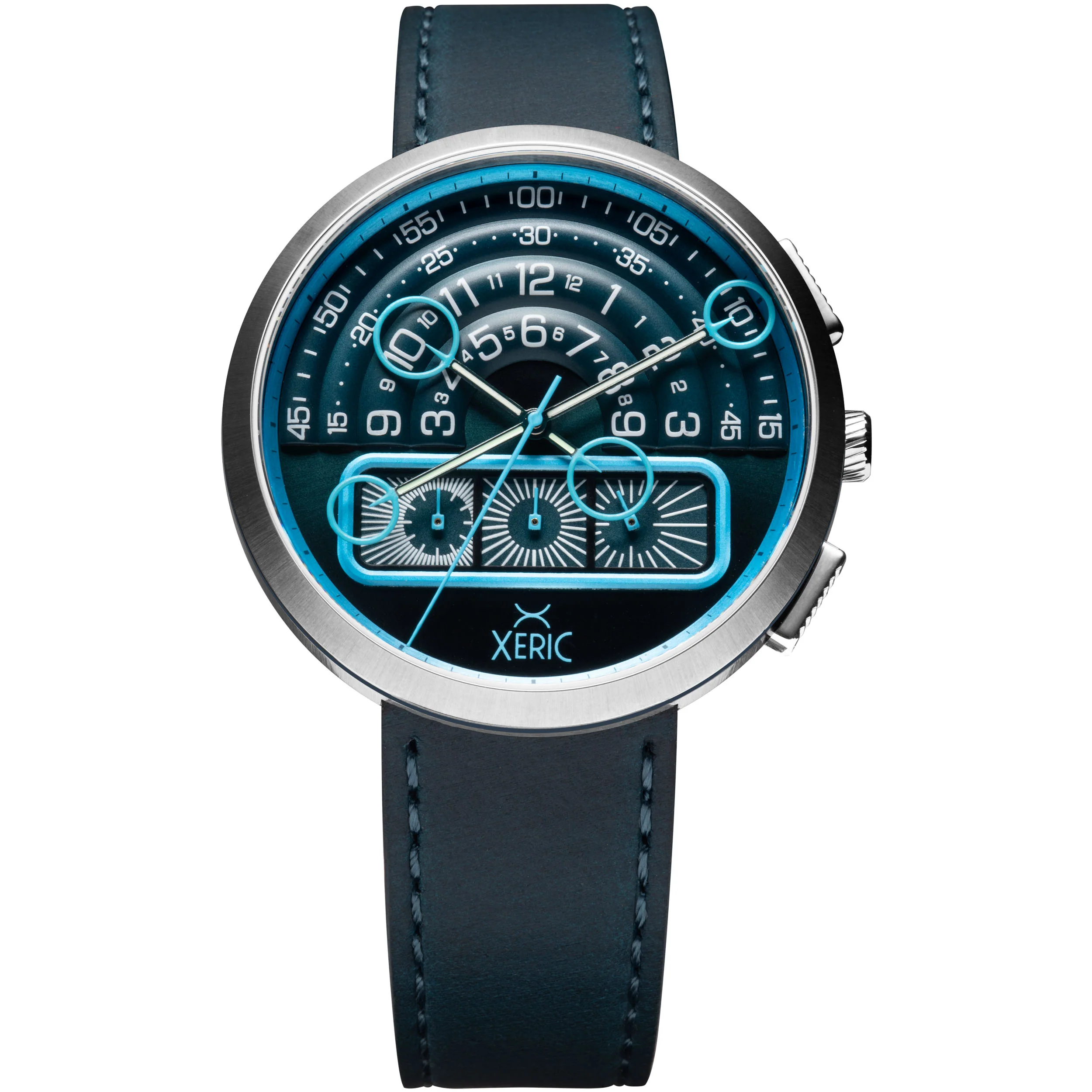 Xeric Halograph II Chrono Blue Steel