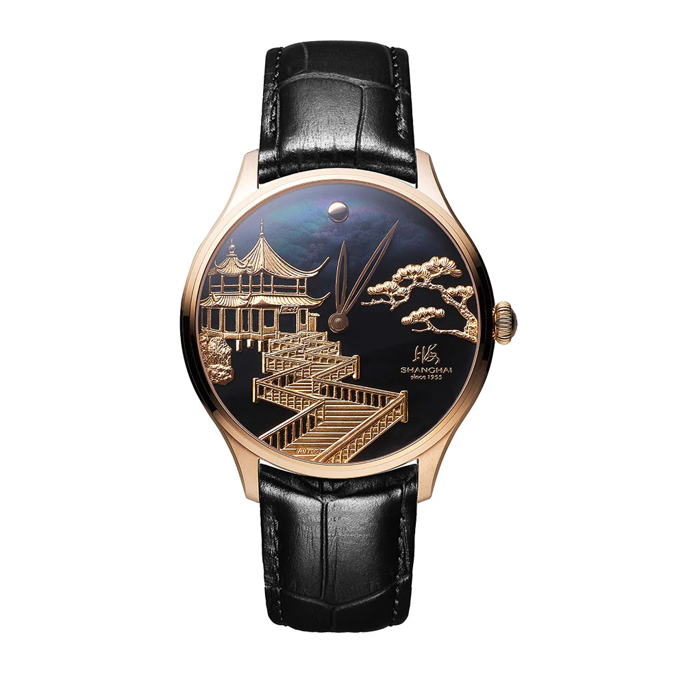 Shanghai Watch Shanghai Under Moonlight 40mm Watch - Dark Dial