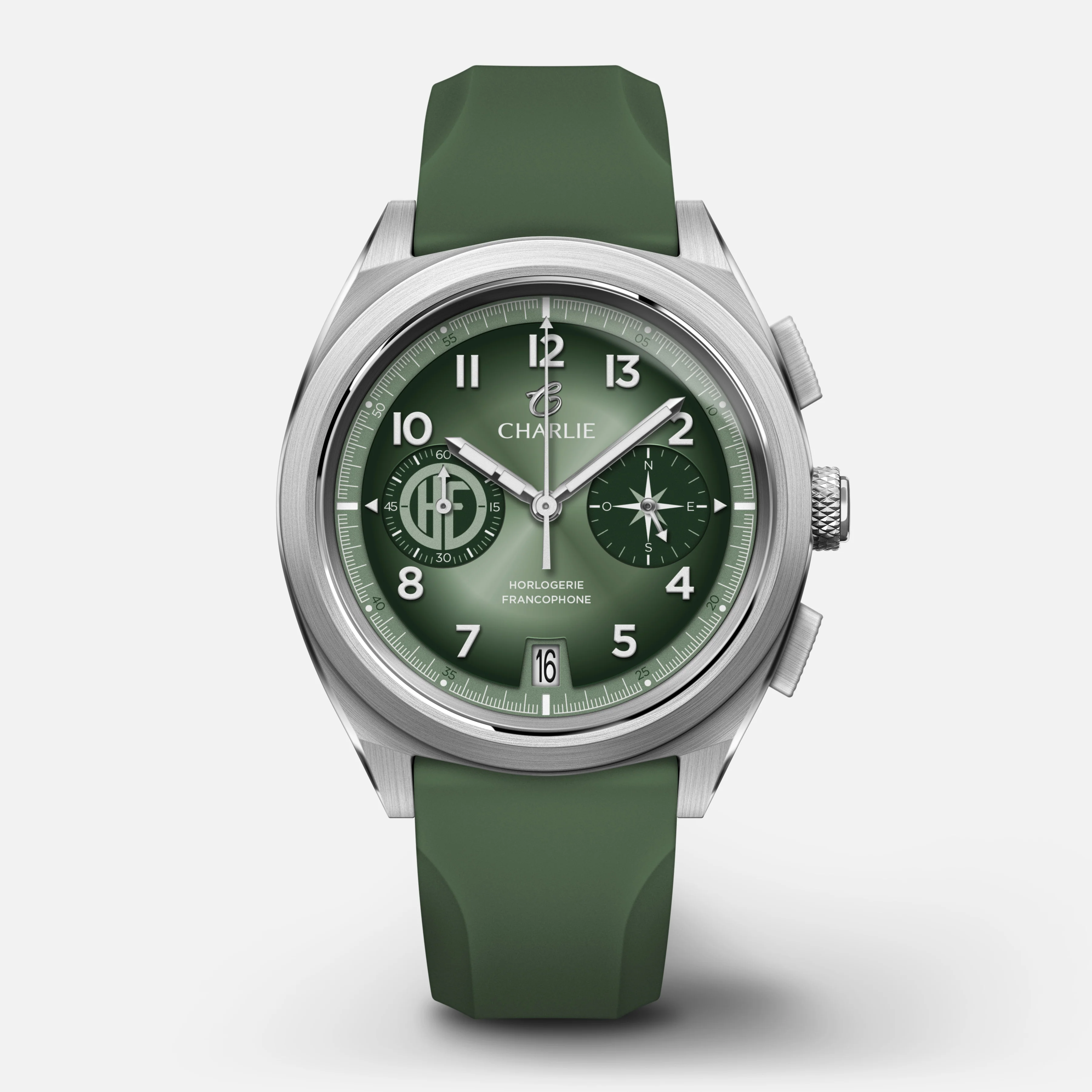 Charlie Paris GRX - Mecaquartz Chronographe - HF "SALVIA"