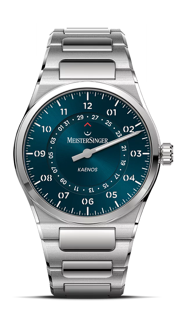 MeisterSinger Kaenos Open Date – Sonnenschliff Petrol