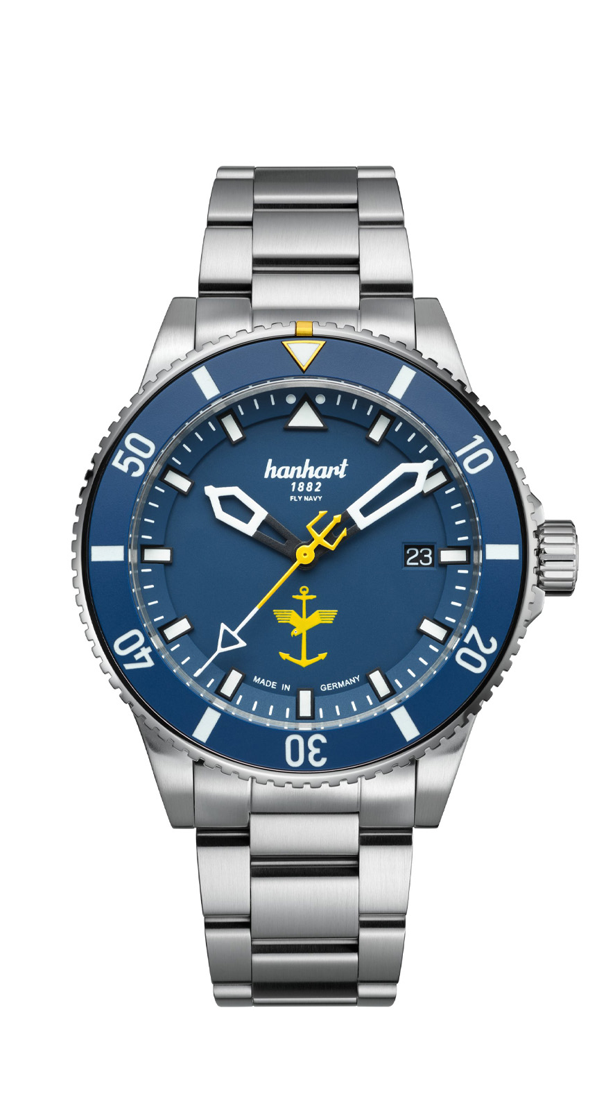 Hanhart FLY NAVY Aerosphere, 42 mm