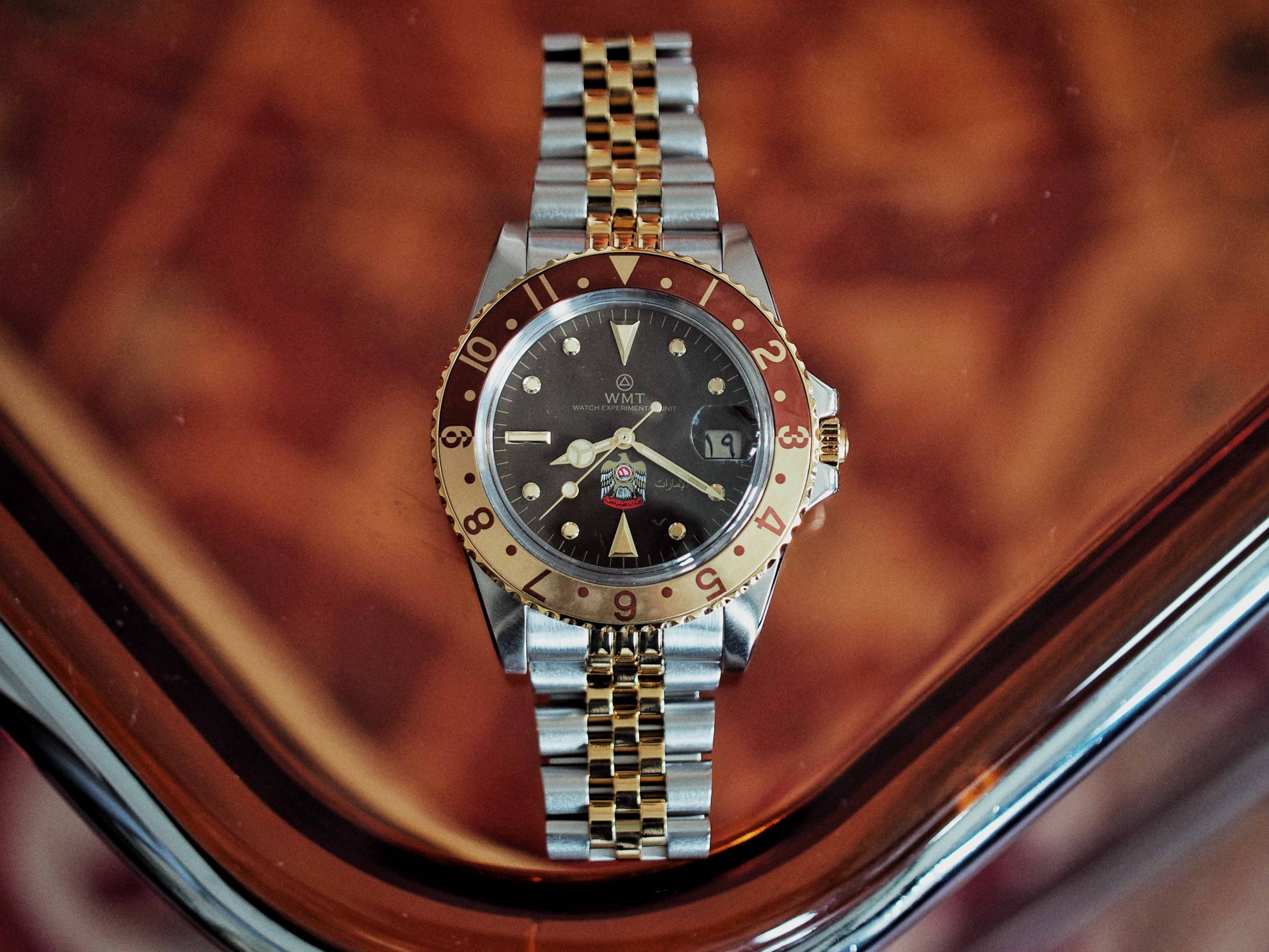WMT Watches Sanford – UAE Falcon / 2 Tone / Aged Edition / Limited 50 PC