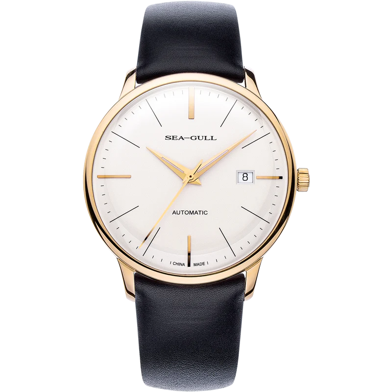 Sea-Gull Bauhaus Style Dress Watch 40mm