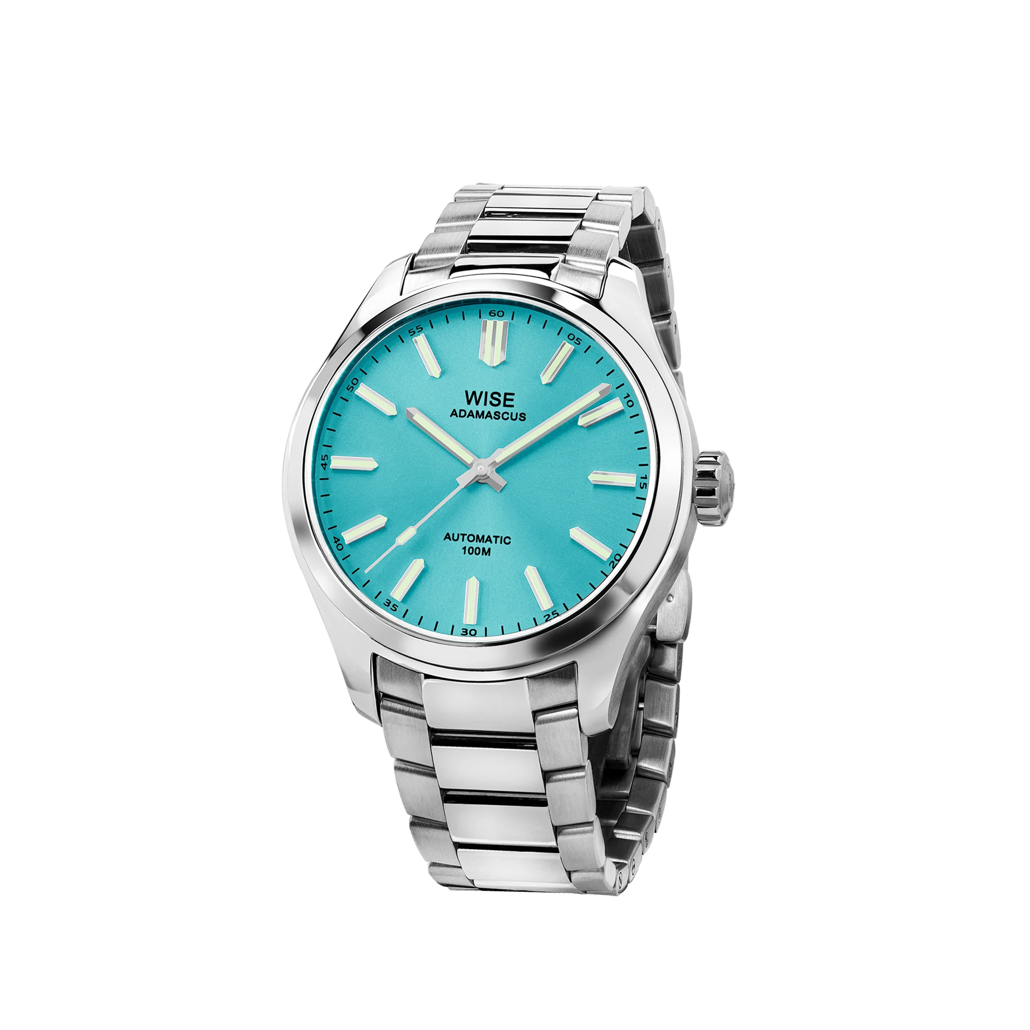 WISE ADAMASCUS AD933 Stainless 904L (39, 41 mm.)