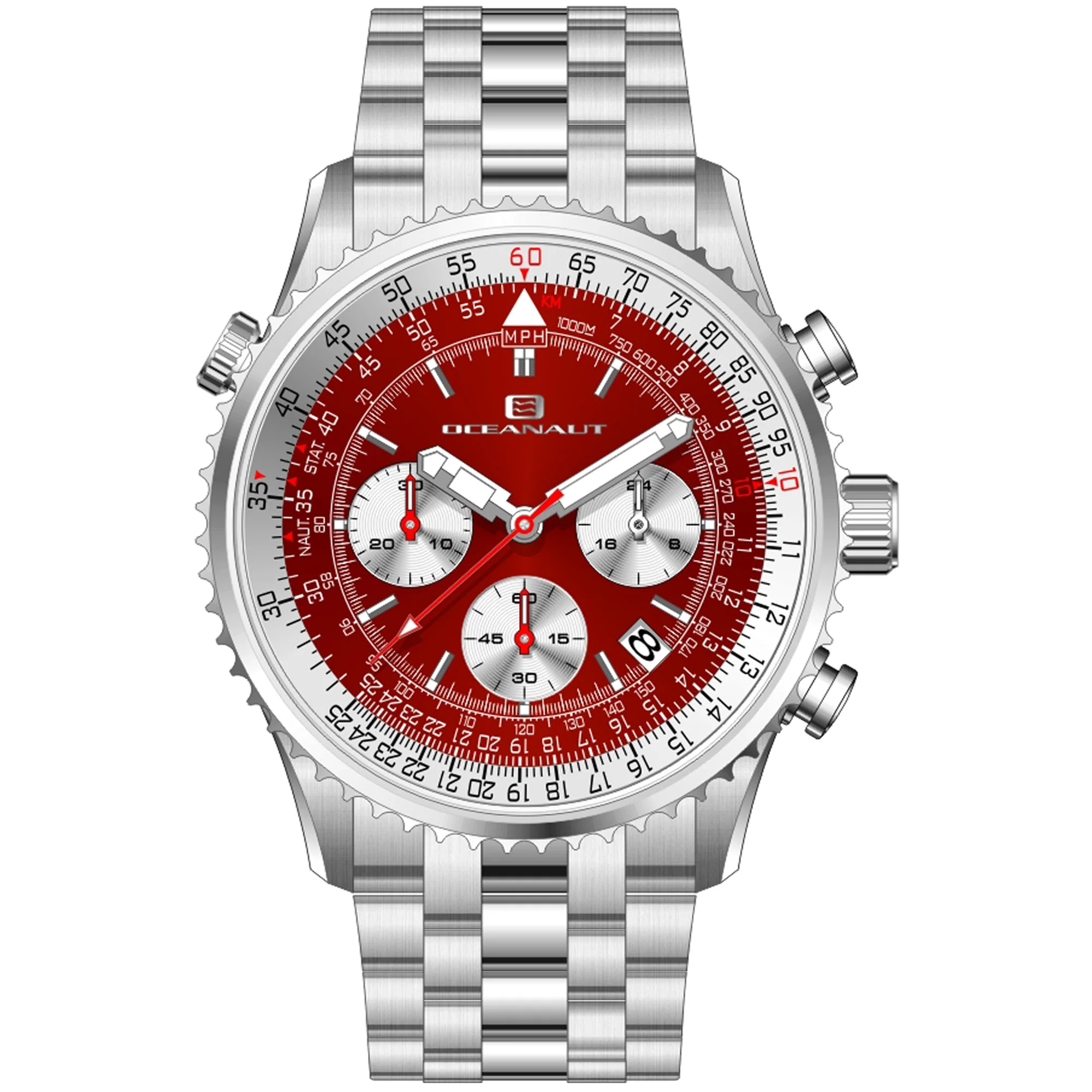 Egard Watch Company Oceanaut Men's Flight