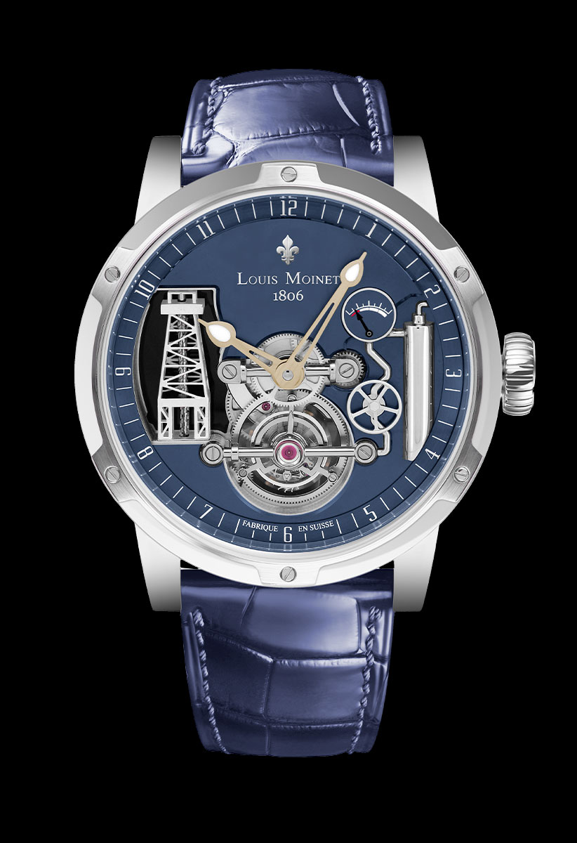 Louis Moinet Derrick Gaz Tourbillon LM-66.70.20