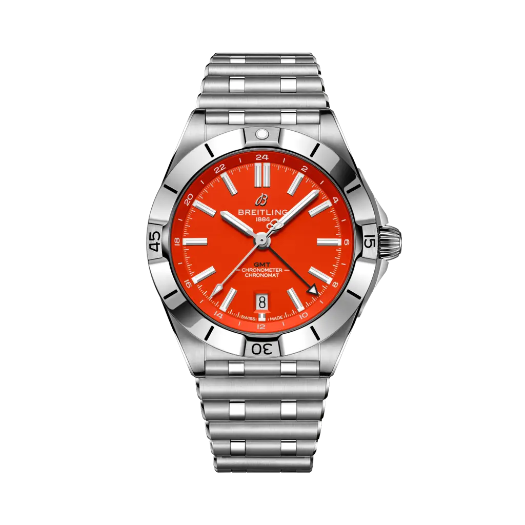 Breitling Chronomat Automatic GMT 40 NFL Cincinnati Bengals Edition