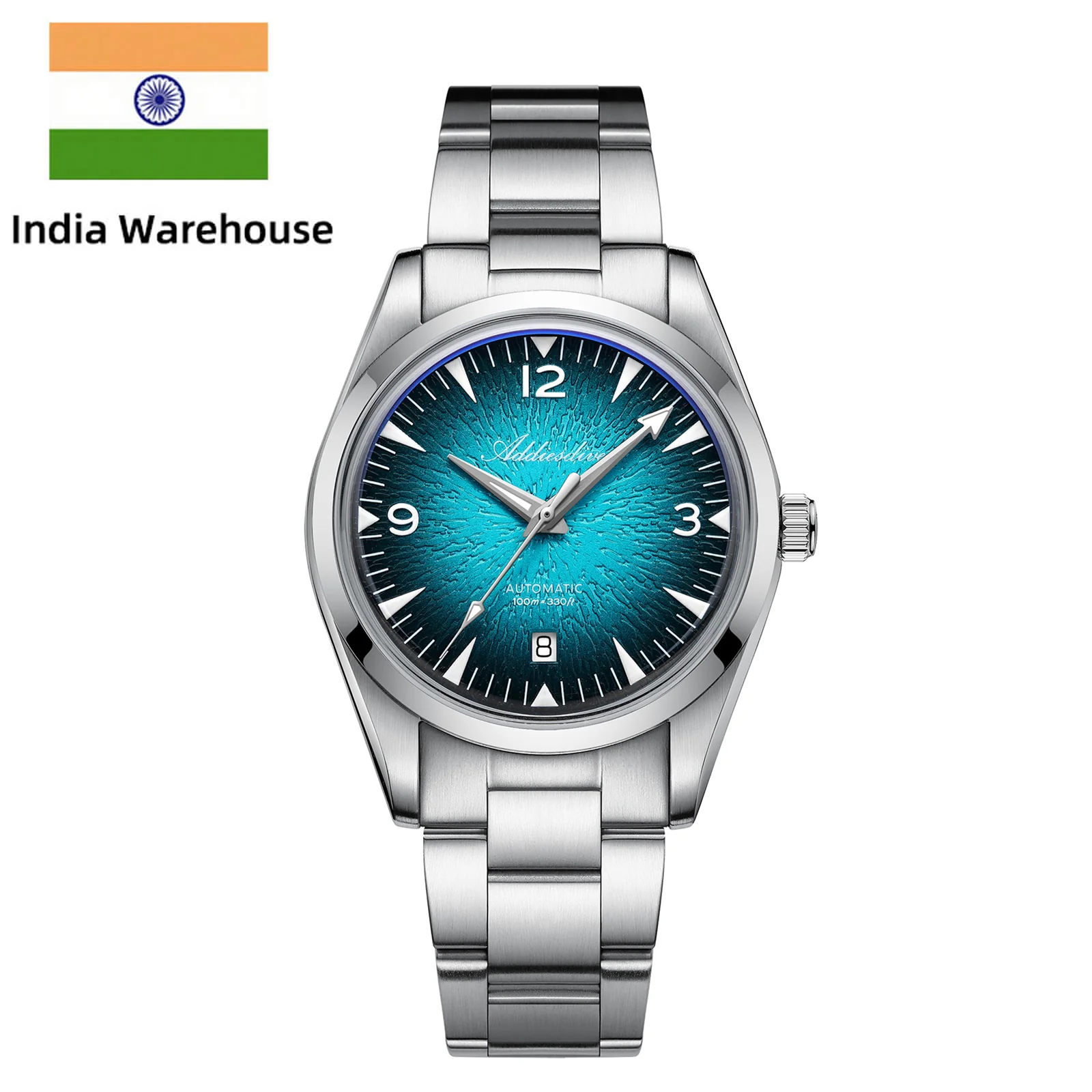 Addiesdive ★India Warehouse★Addiesdive 39mm Breath of the Ocean Automatic 8215 Men Watch ,AD2508