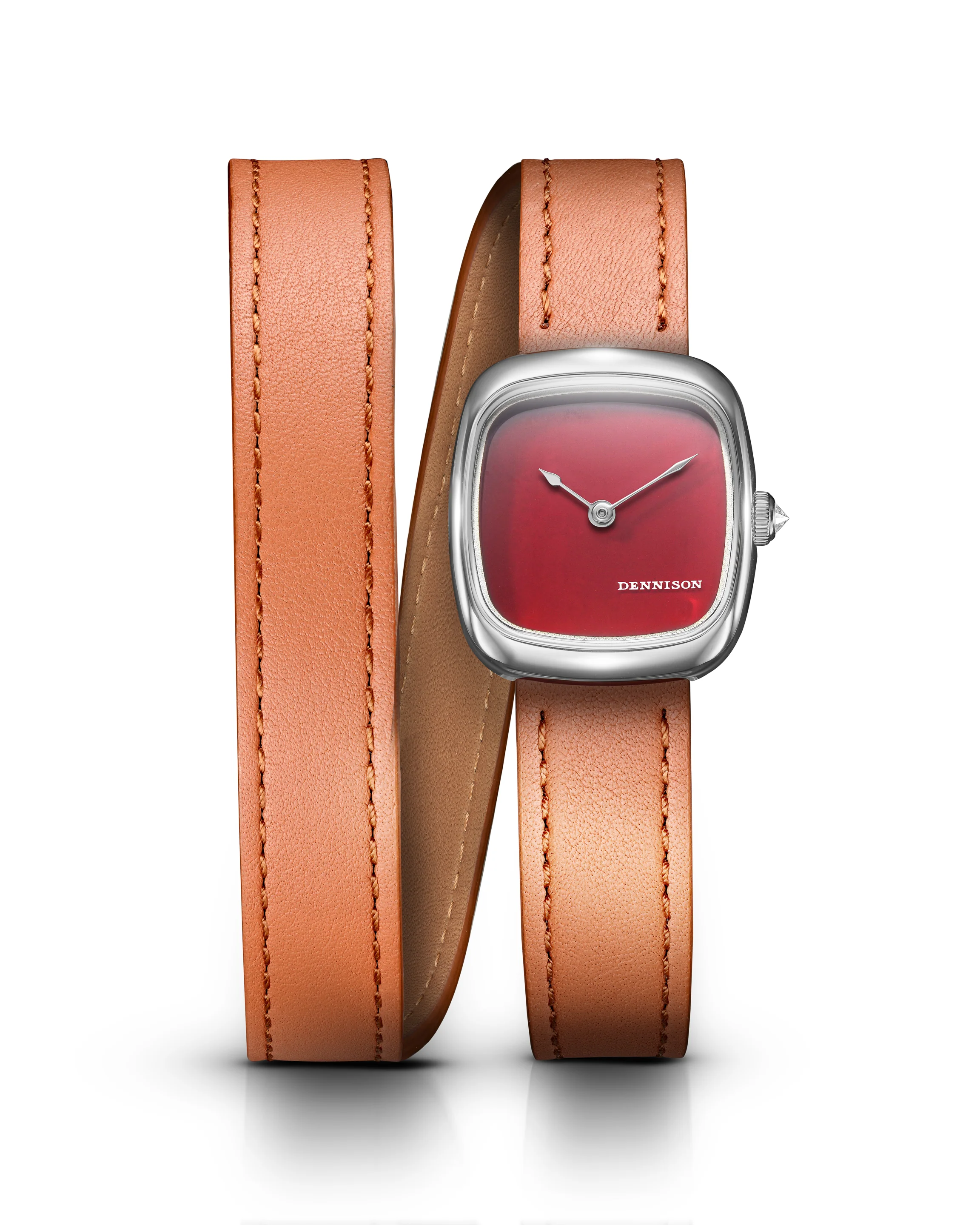 Dennison Mini Red Jasper In Steel
