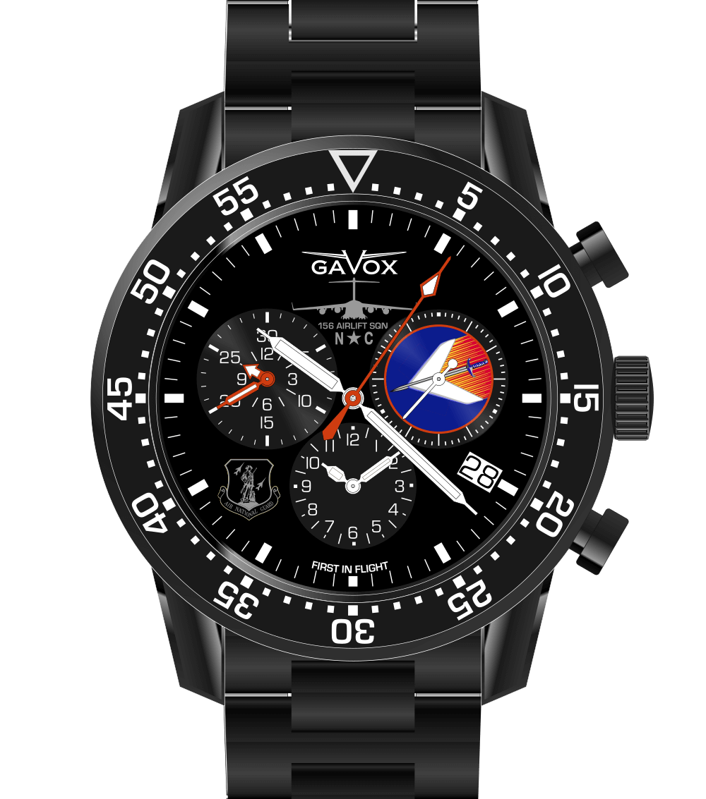 Gavox 156-AIRLIFT Gavox Squadron Black PVD