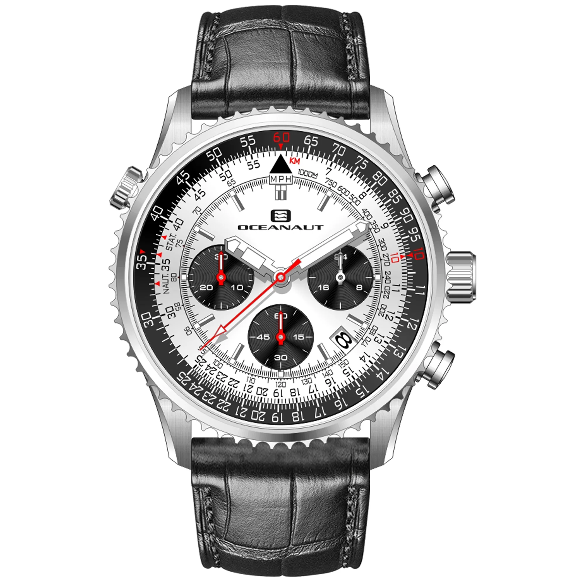 Egard Watch Company Oceanaut Men's Flight