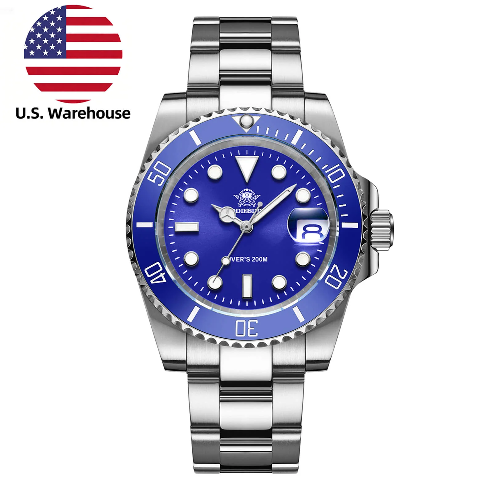 Addiesdive U.S. Warehouse -ADDIESDIVE Men's Automatic Diving Watch Diver's 200M NH35A (H3AC)