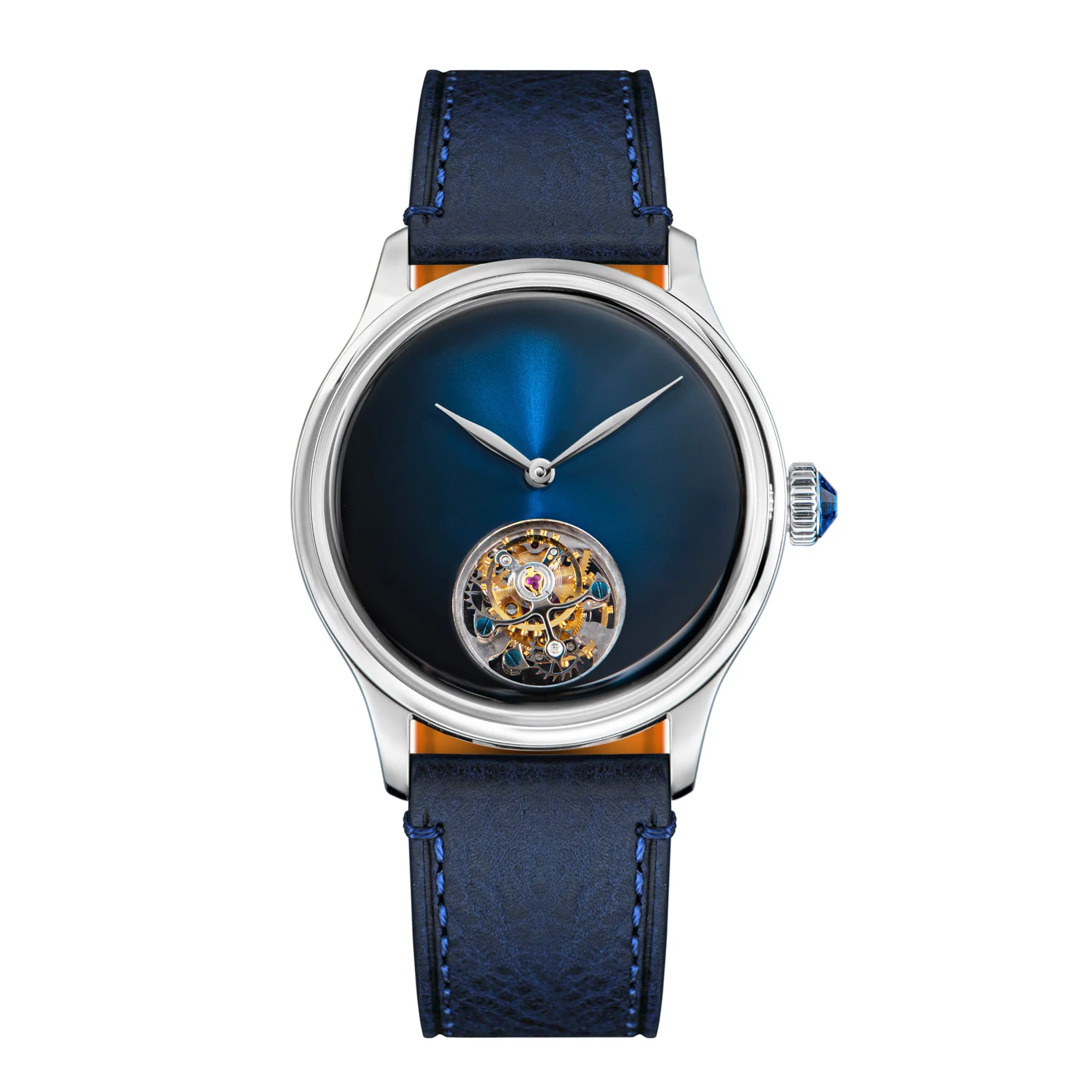 Sugess Tourbillon Master S454 Stainless Steel Blue Dial