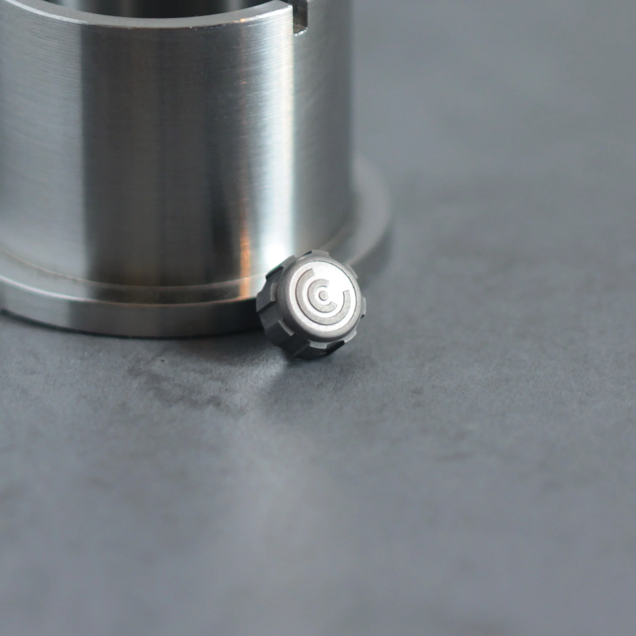Obris Morgan Branco Sand Blasted Finishing Titanium Crown