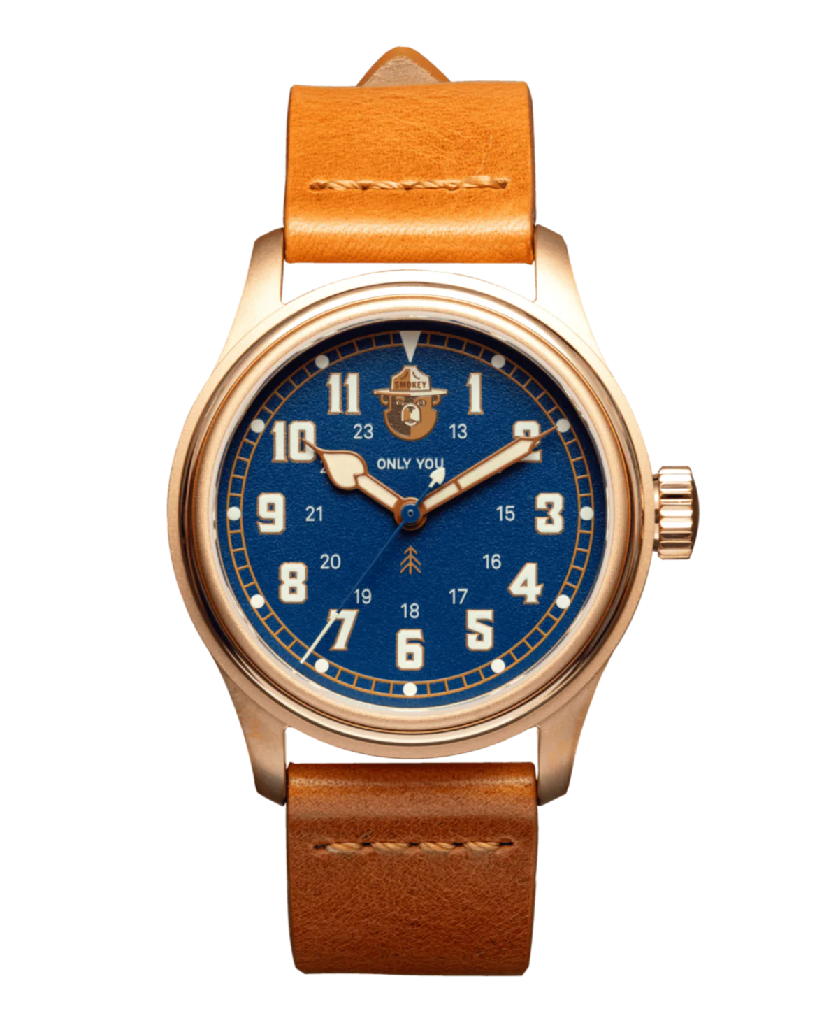 Vero Watch Company The Smokey Bear 80th Edition Brilliant Blue