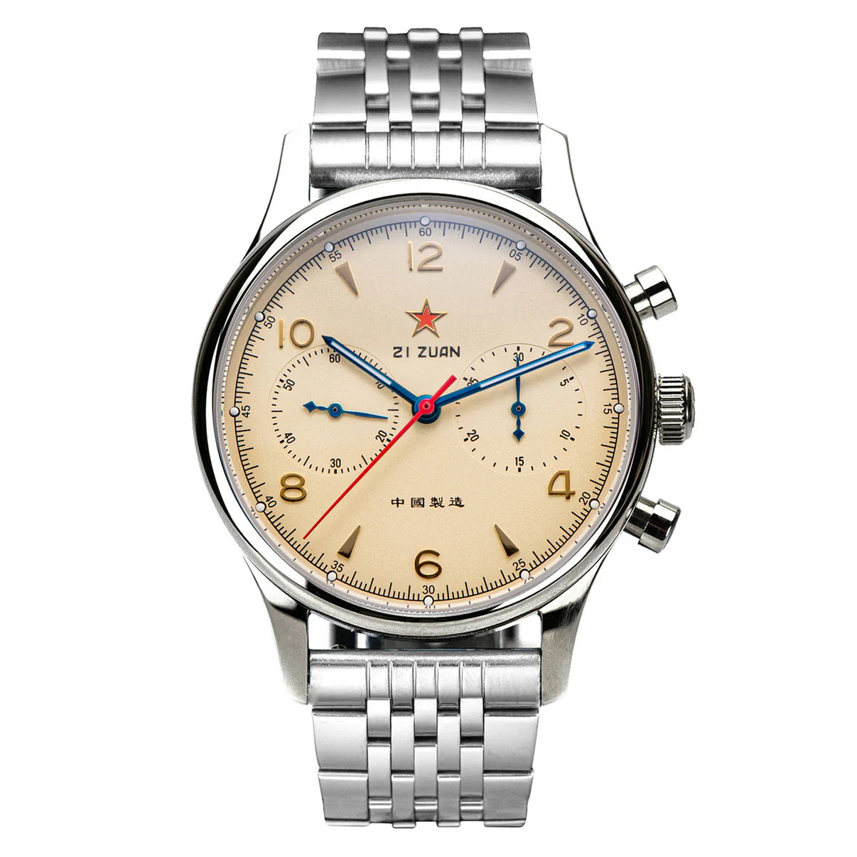 Sugess Seagull Movement Chrono Heritage SU1963RD40S 40mm 1963 (non Swan Neck version)