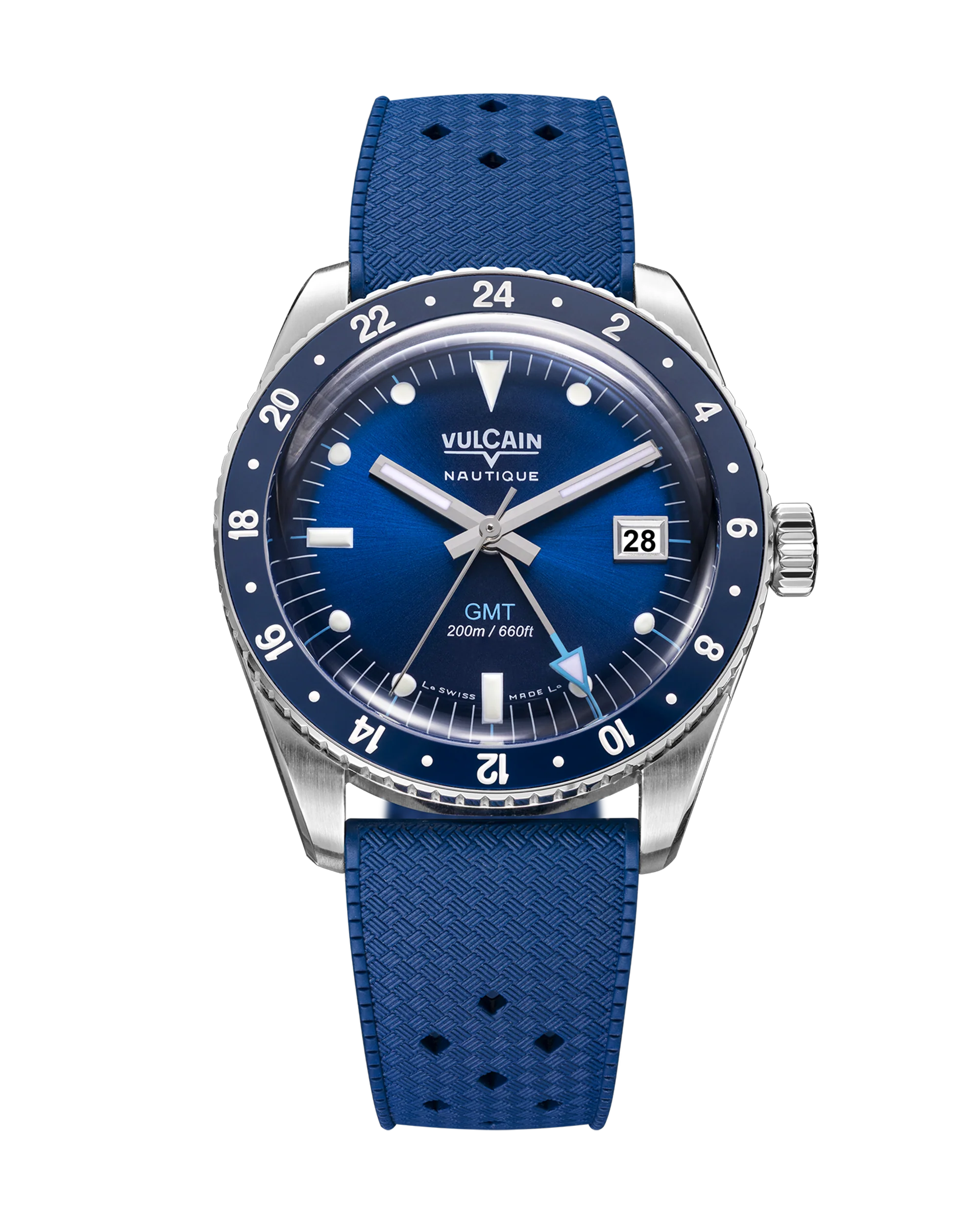 Vulcain Skindiver GMT - Blue