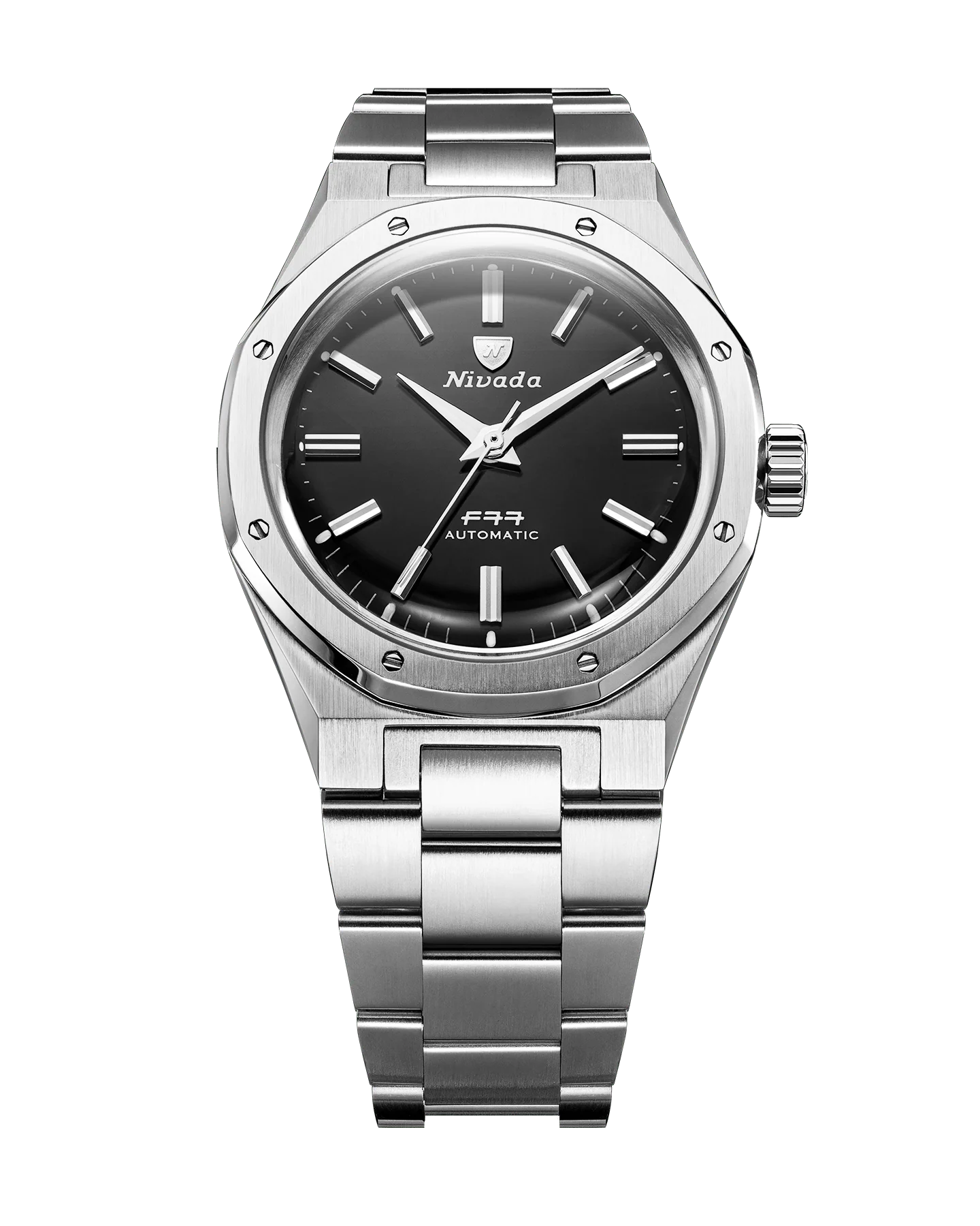 Nivada Grenchen F77 SST ONYX DIAL MK2 - 38MM