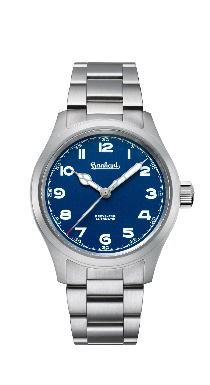 Hanhart PIONEER Preventor HD12™ blau, 39 mm