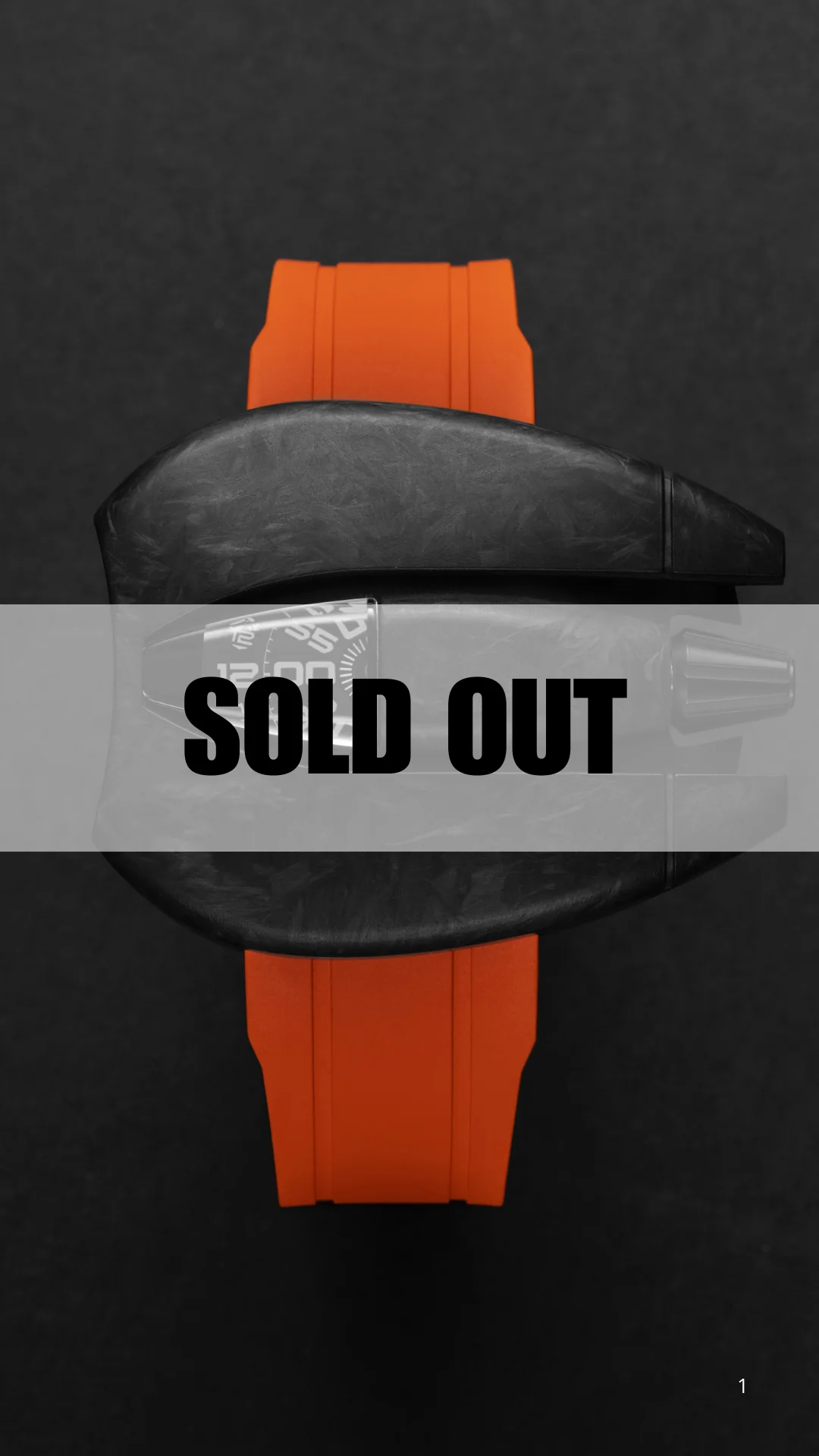 SpaceOne Destro Forged Carbon Jumping hour (Left Handed)