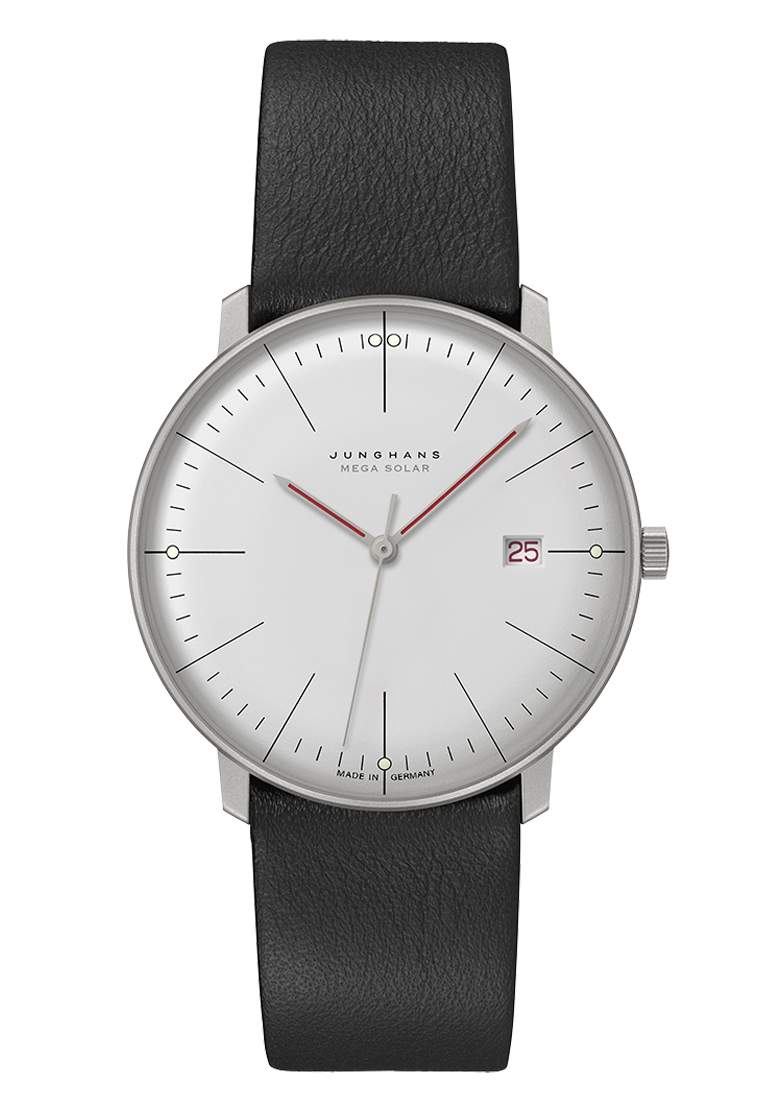 Junghans max bill MEGA Solar Bauhaus