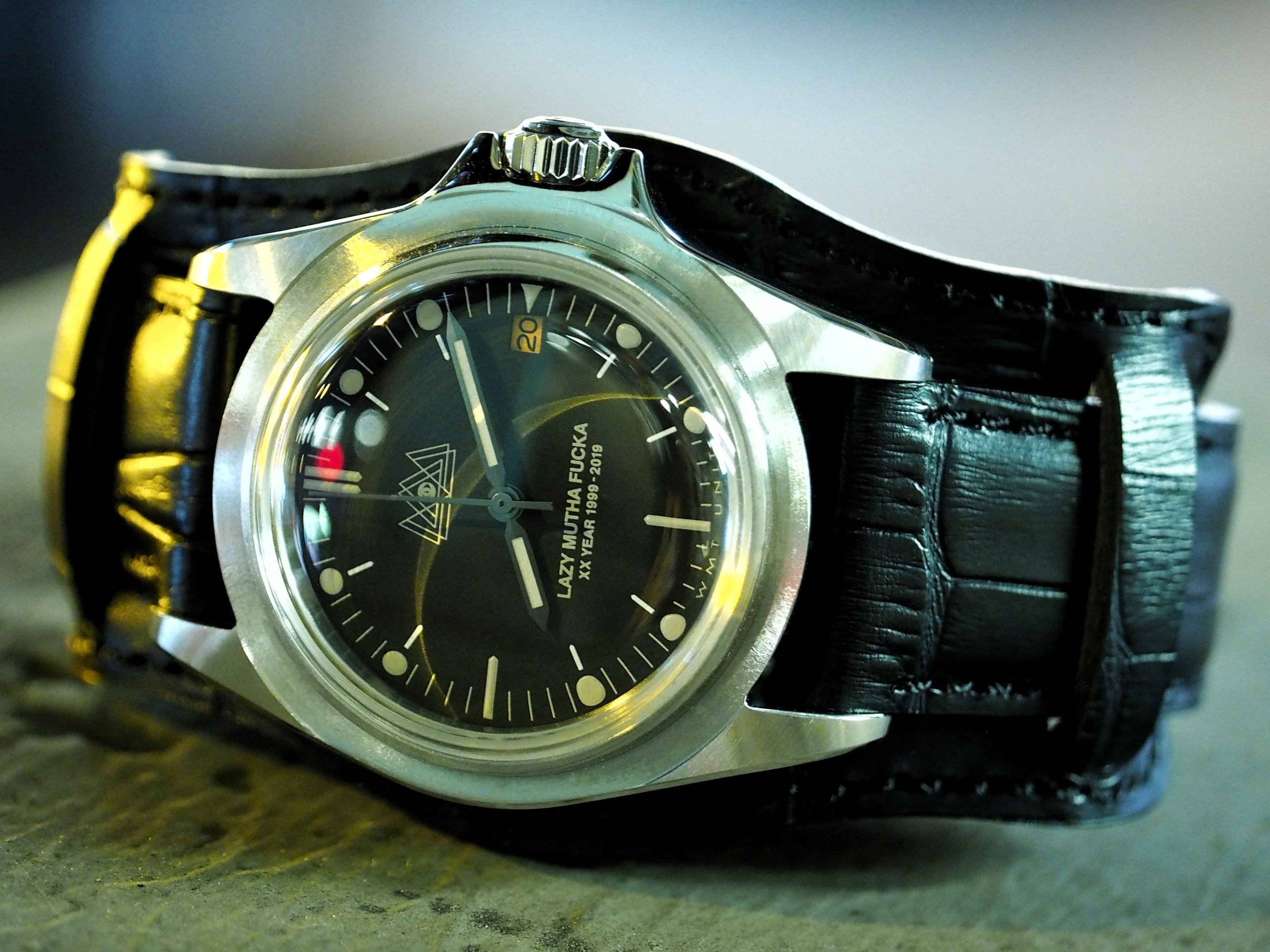 WMT Watches LMF “20 Years Anniversary” Limited Edition 100 PC ” / Nato + Leather Strap