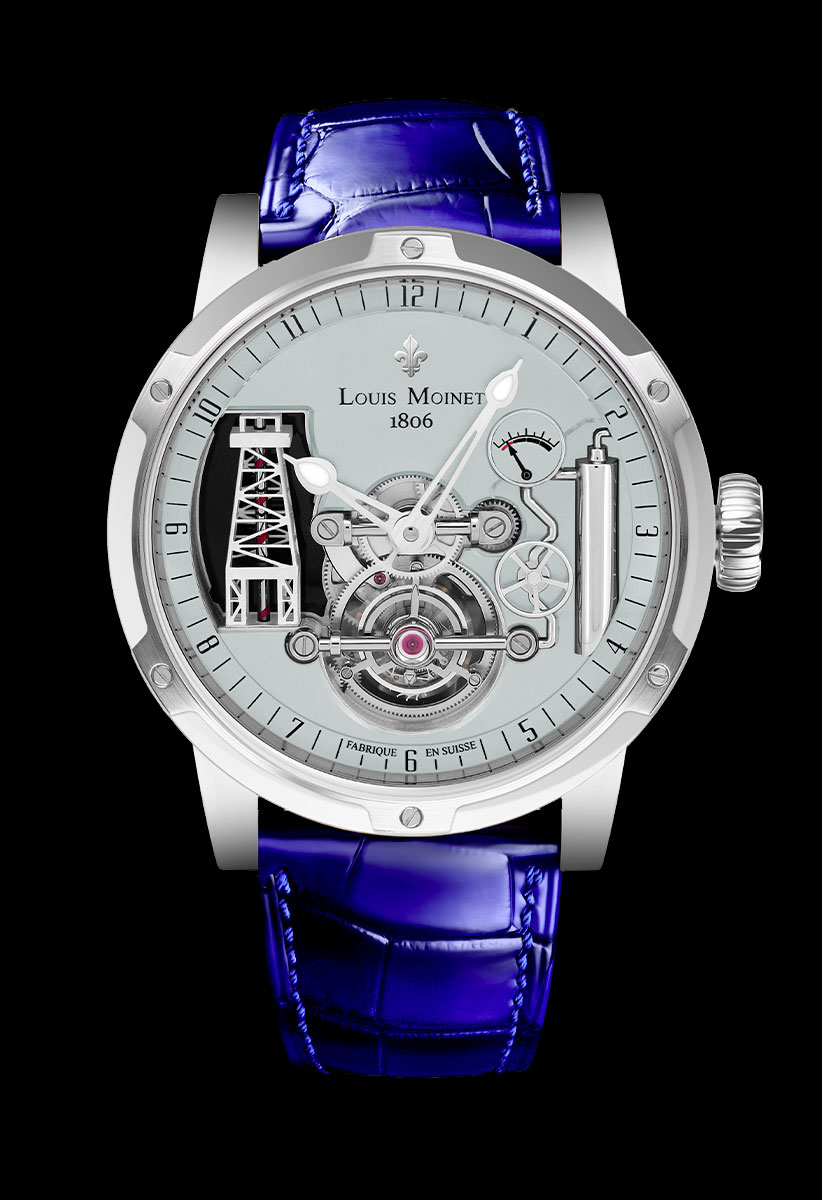 Louis Moinet Derrick Gaz Tourbillon LM-66.70.21